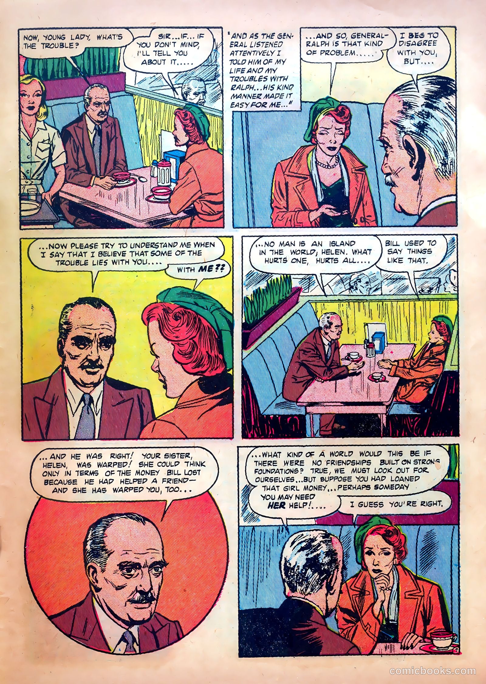 Romantic Confessions #12 (1951) — page 47 of 52