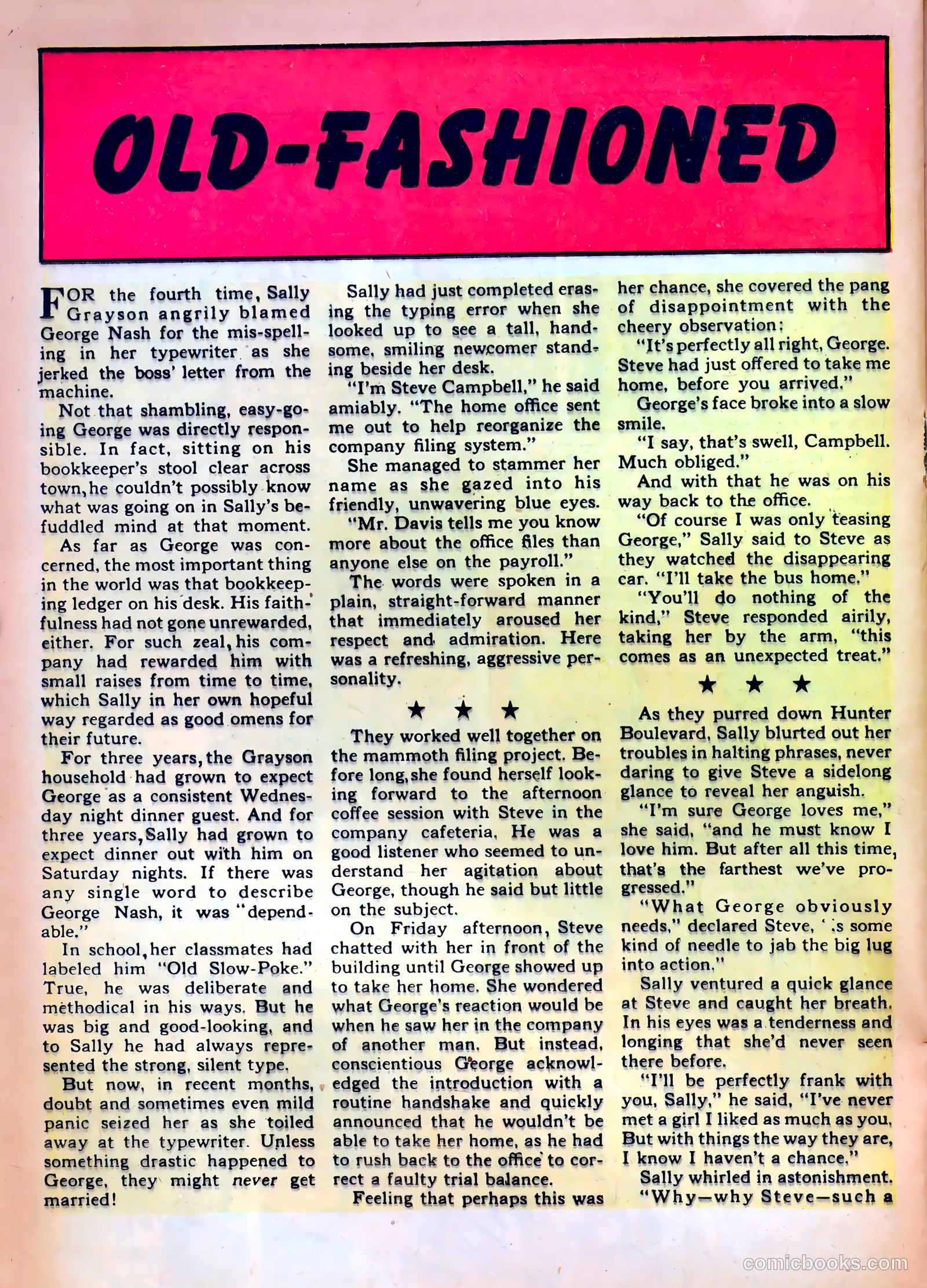 Romantic Confessions #2 (1951) — page 30 of 52