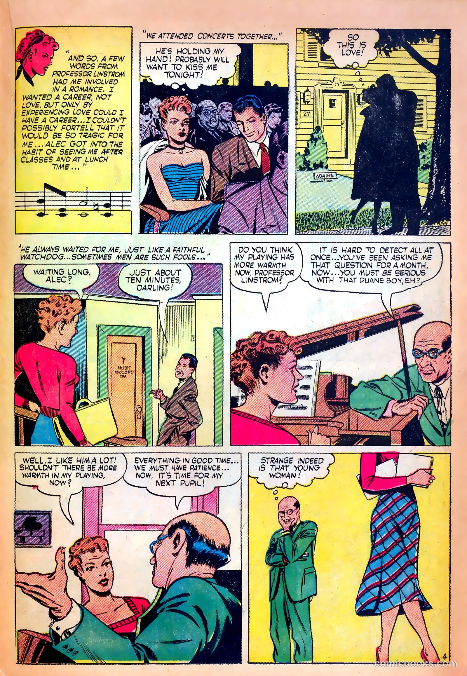 Romantic Confessions #2 (1951) — page 35 of 52