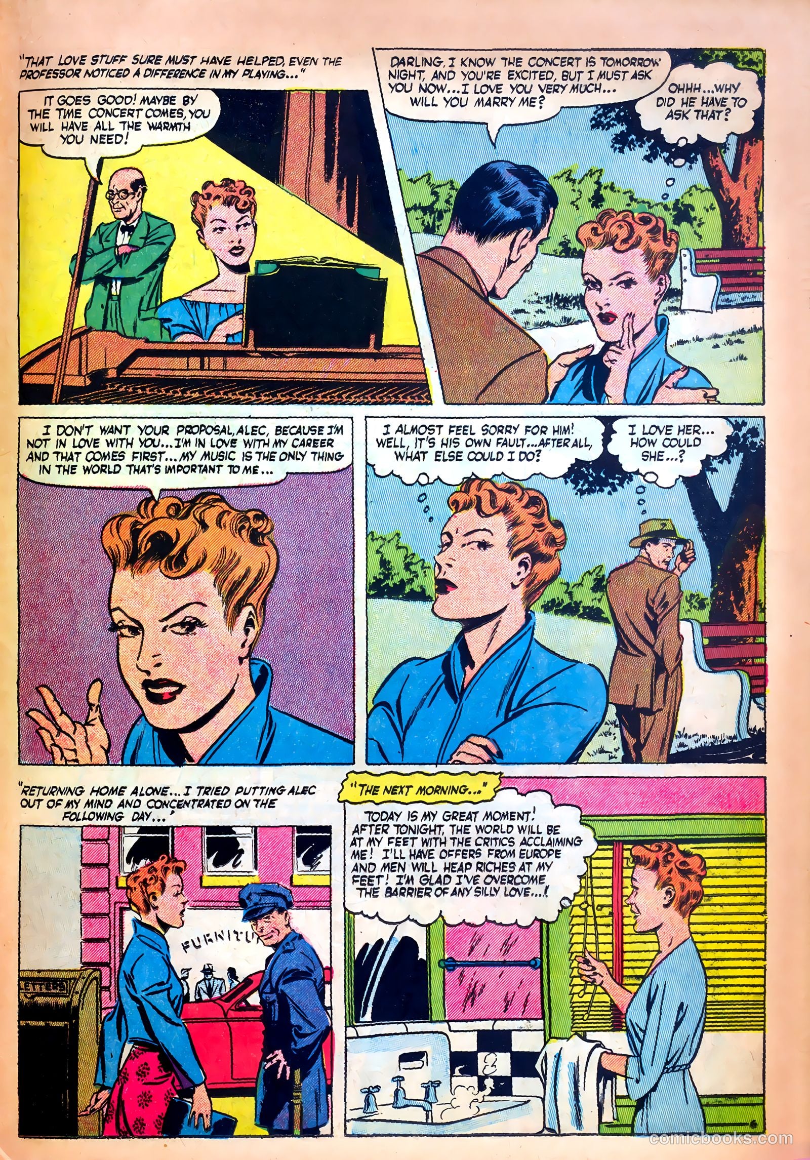 Romantic Confessions #2 (1951) — page 37 of 52