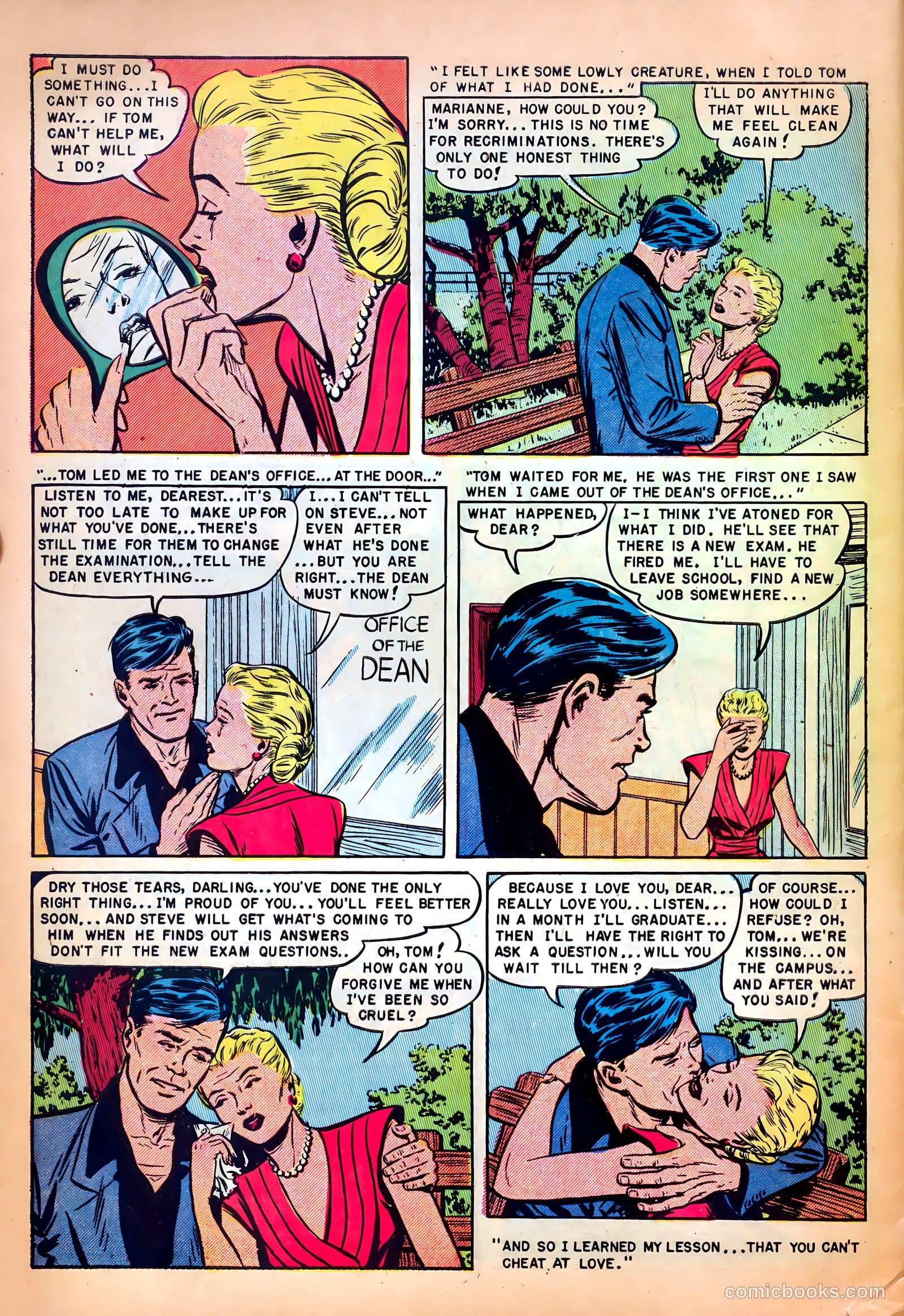 Romantic Confessions #2 (1951) — page 48 of 52
