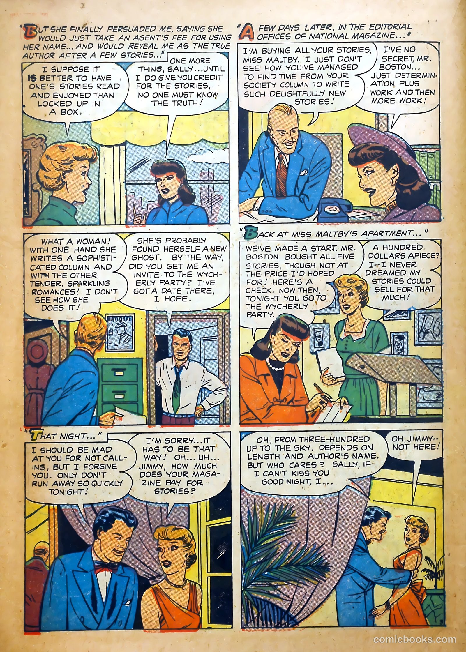 Romantic Confessions #3 (1949) — page 22 of 52