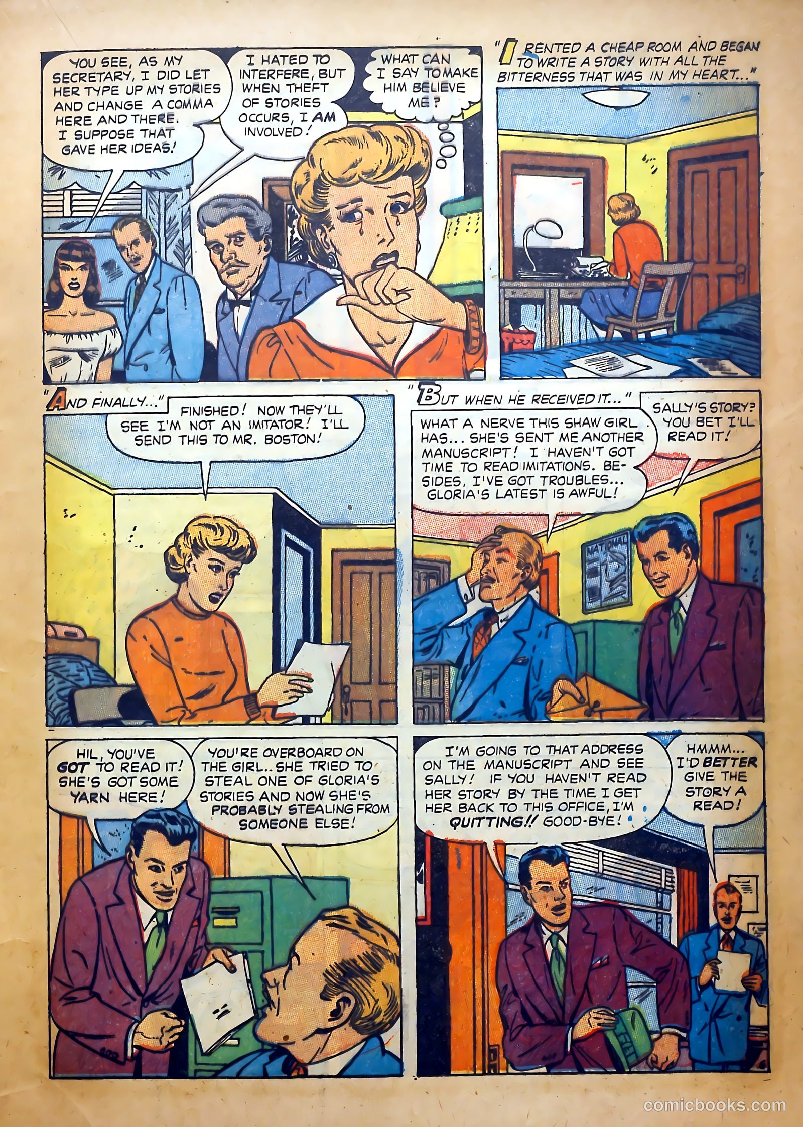 Romantic Confessions #3 (1949) — page 25 of 52