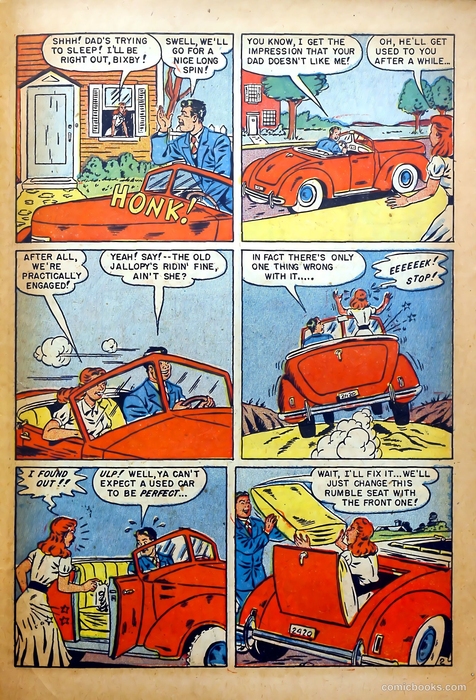 Romantic Confessions #3 (1949) — page 39 of 52