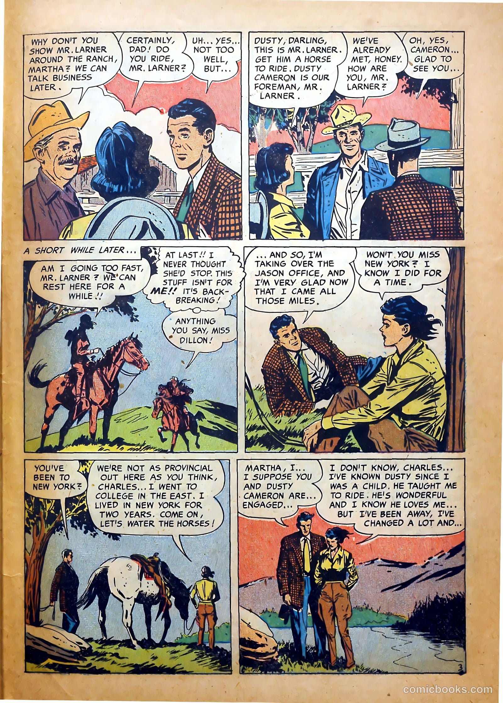 Romantic Confessions #3 (1949) — page 43 of 52