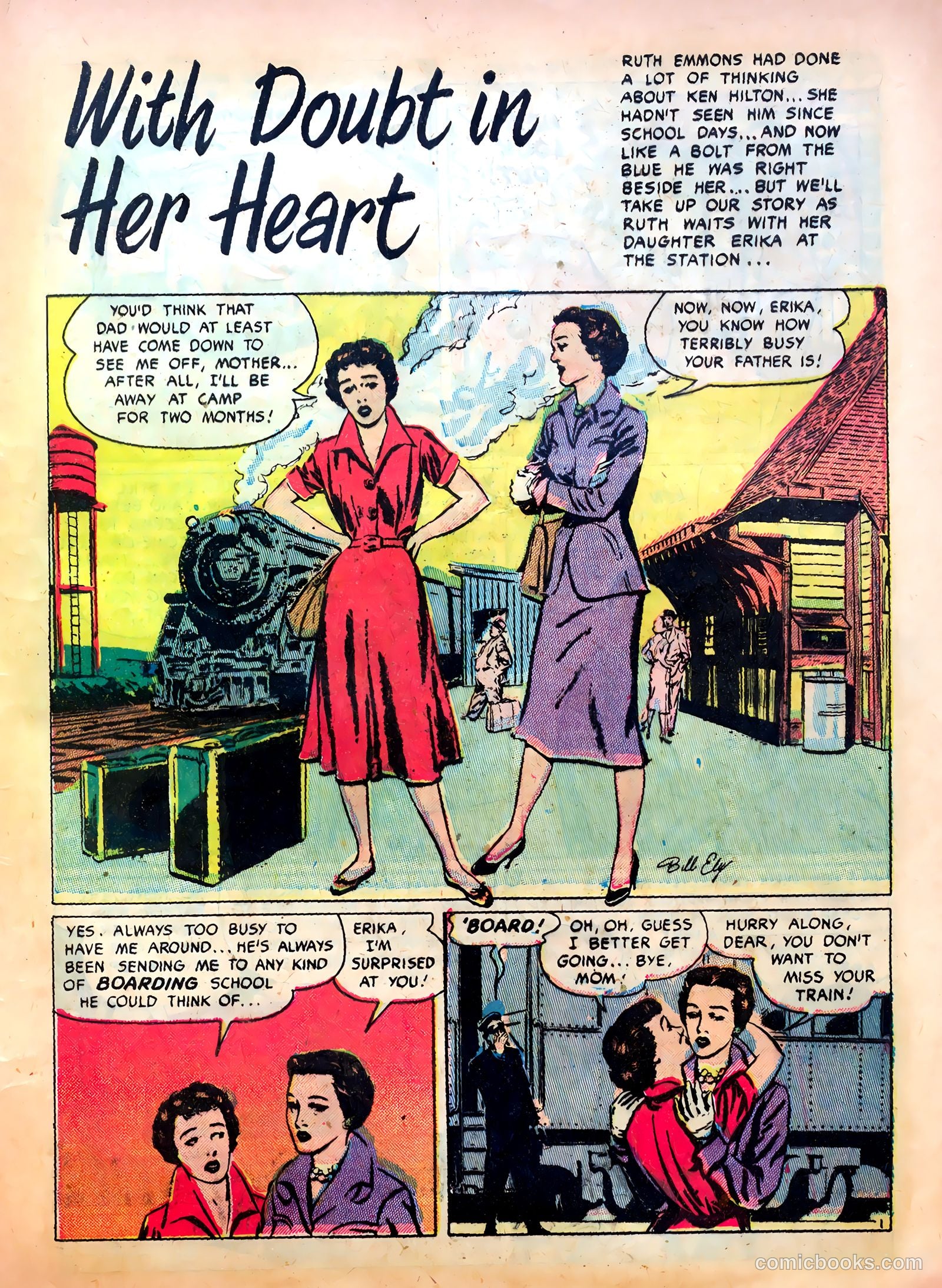 Romantic Confessions #4 (1950) — page 17 of 52