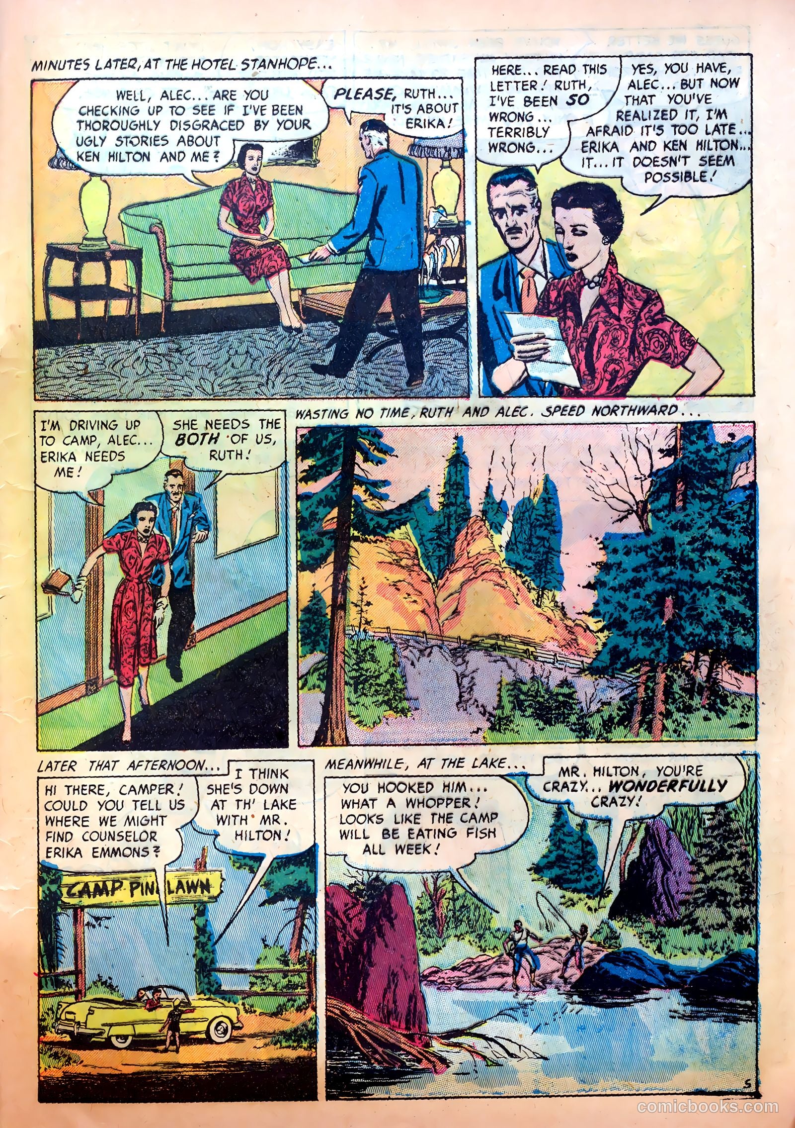 Romantic Confessions #4 (1950) — page 21 of 52
