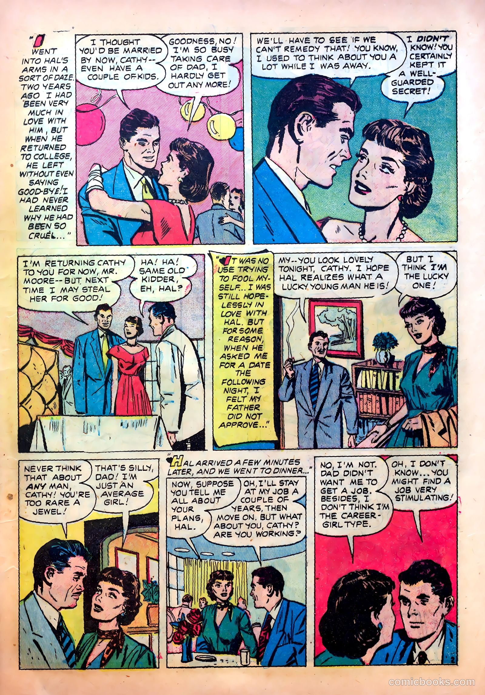 Romantic Confessions #4 (1950) — page 25 of 52