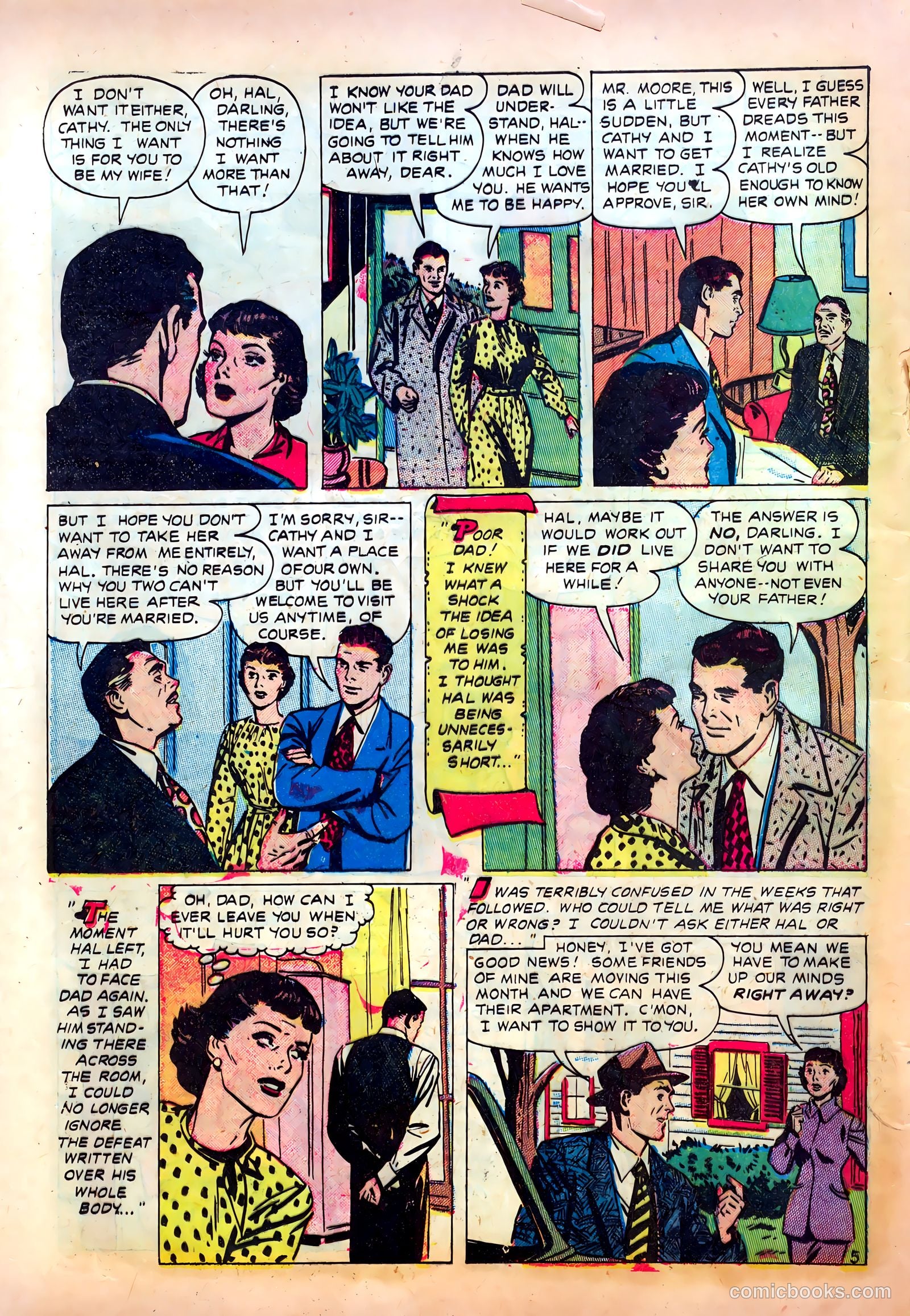 Romantic Confessions #4 (1950) — page 28 of 52