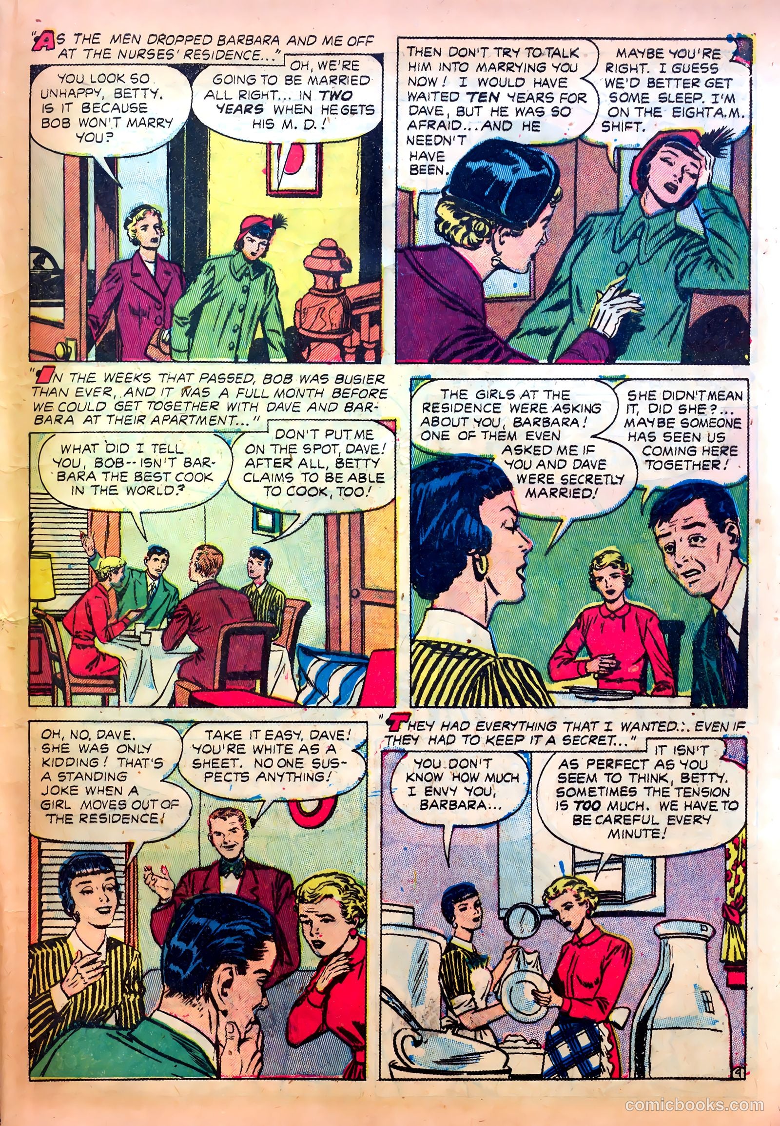 Romantic Confessions #4 (1950) — page 37 of 52