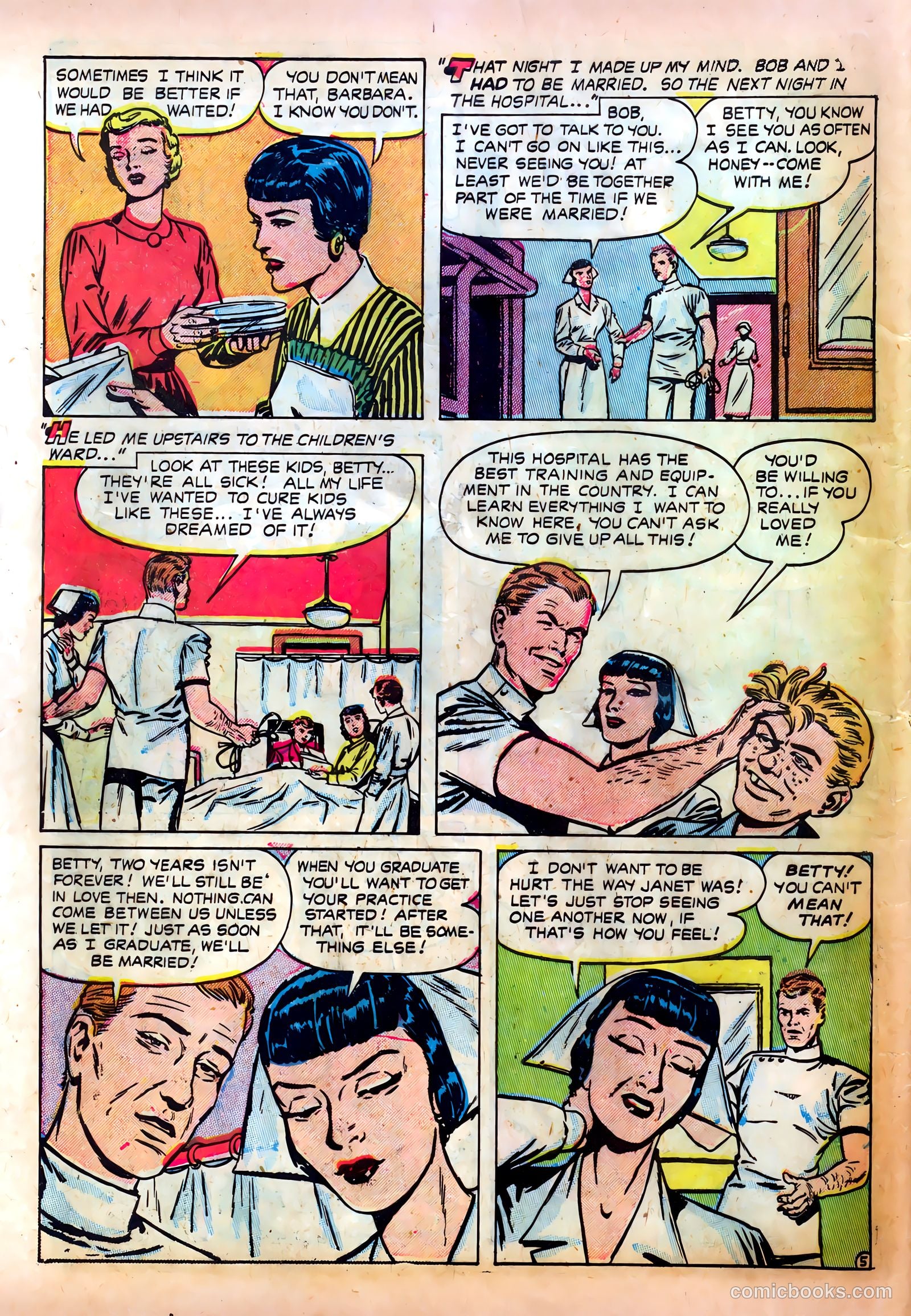 Romantic Confessions #4 (1950) — page 38 of 52