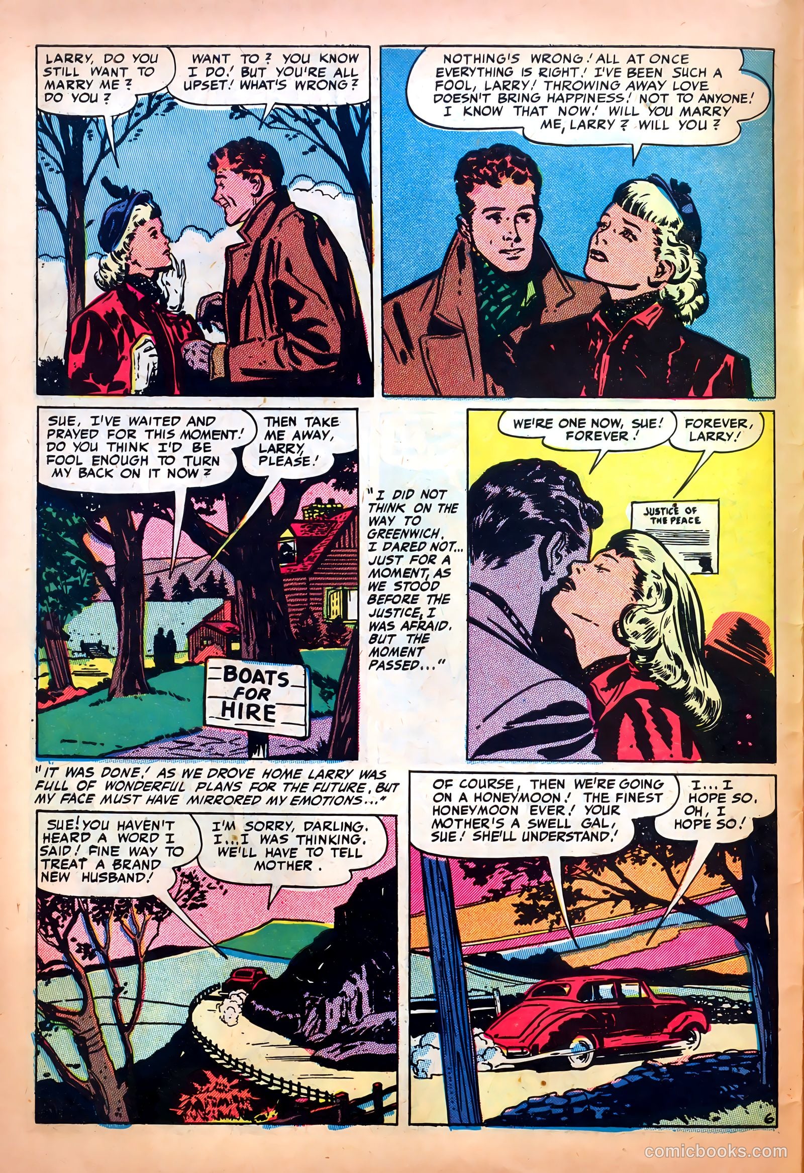 Romantic Confessions #5 (1950) — page 8 of 52