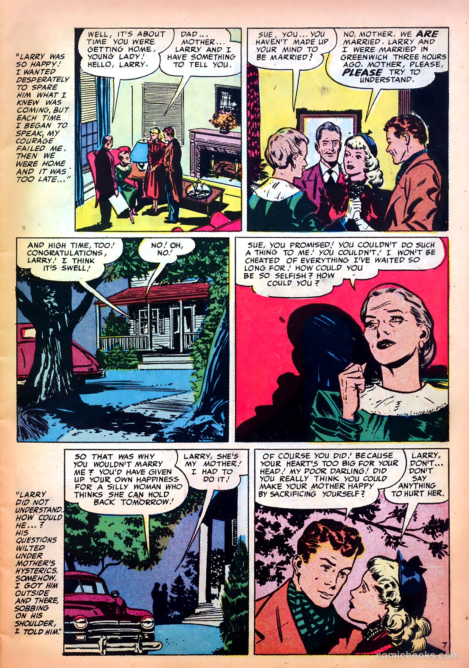 Romantic Confessions #5 (1950) — page 9 of 52