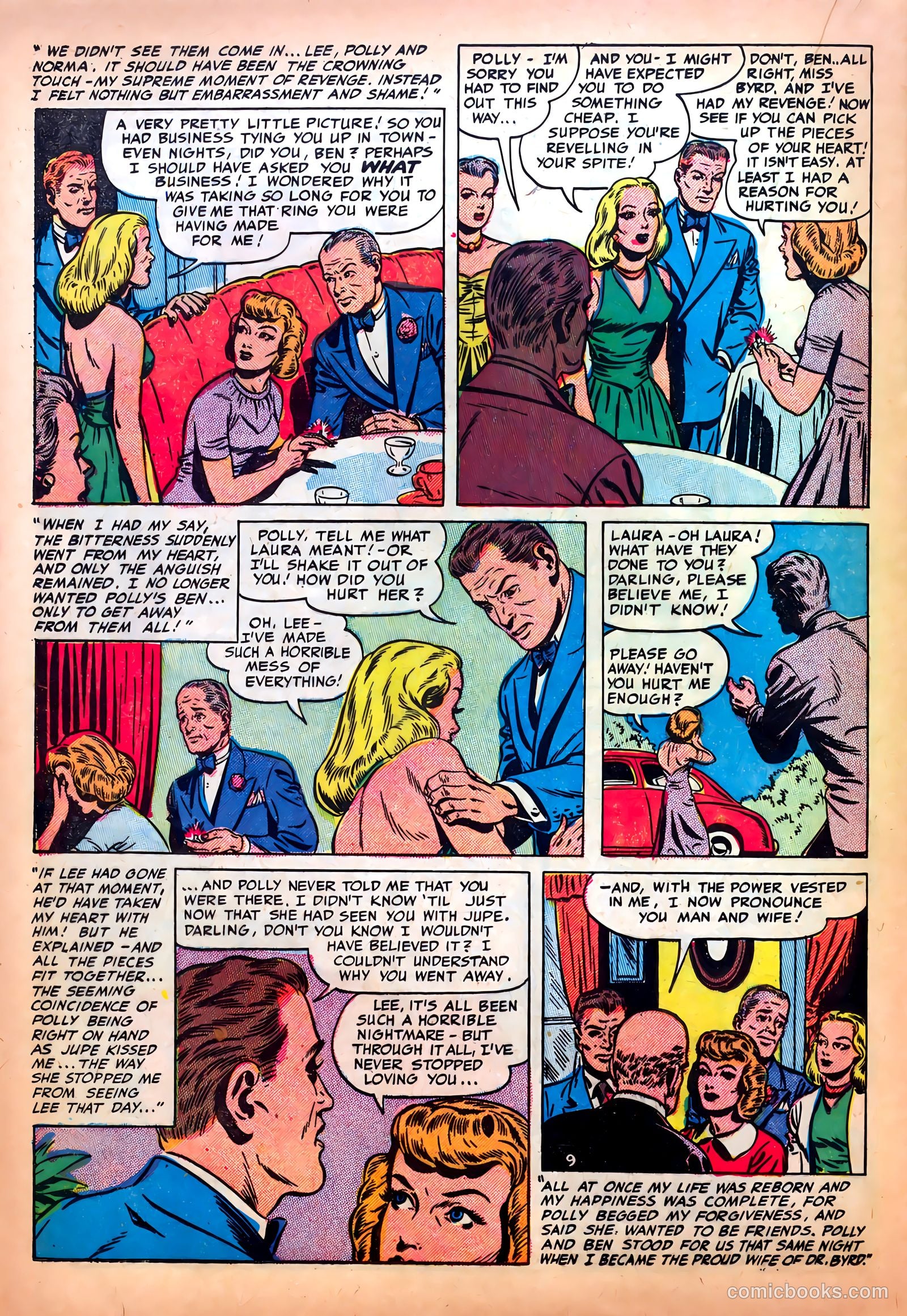 Romantic Confessions #5 (1950) — page 28 of 52