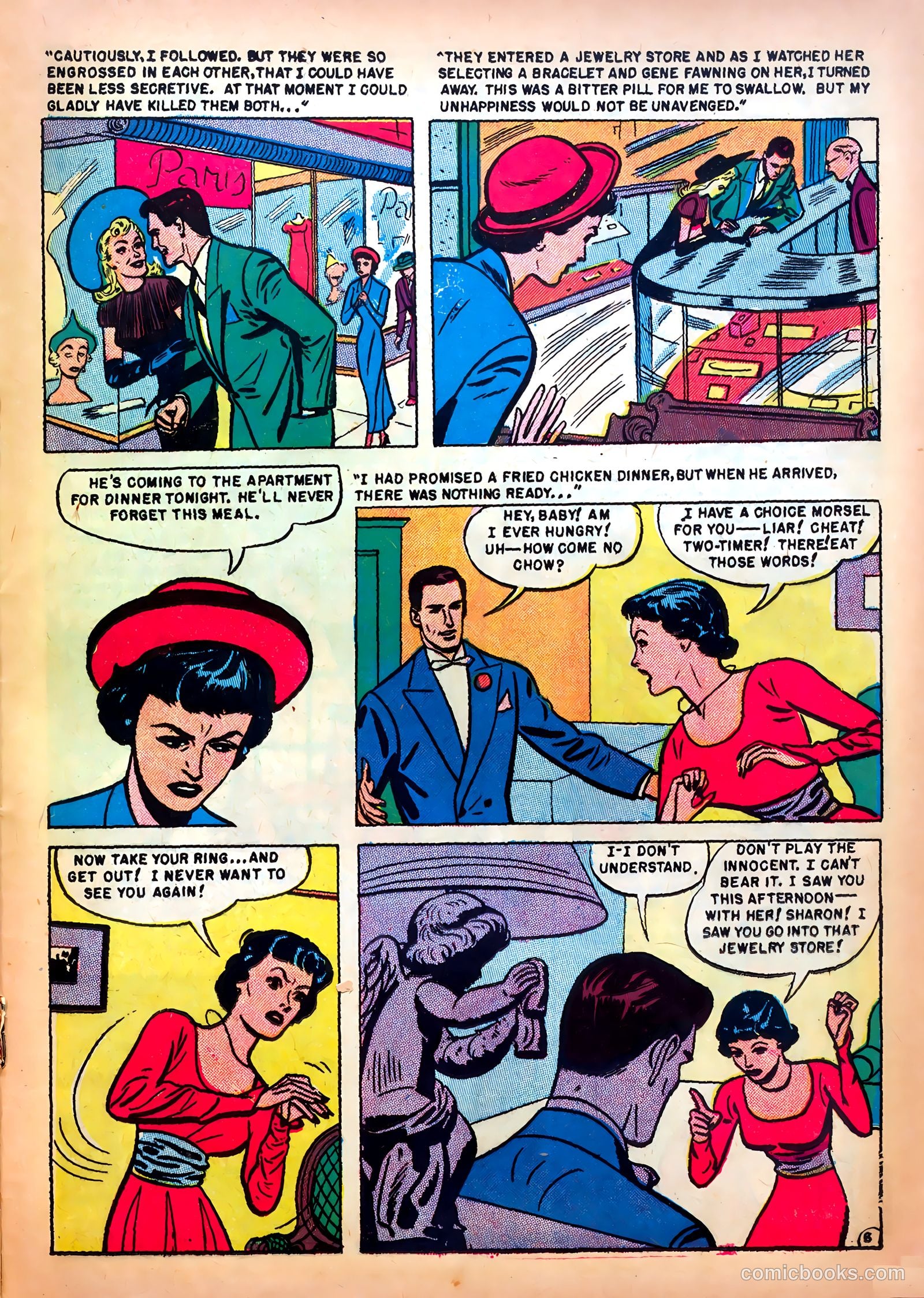 Romantic Confessions #5 (1950) — page 37 of 52