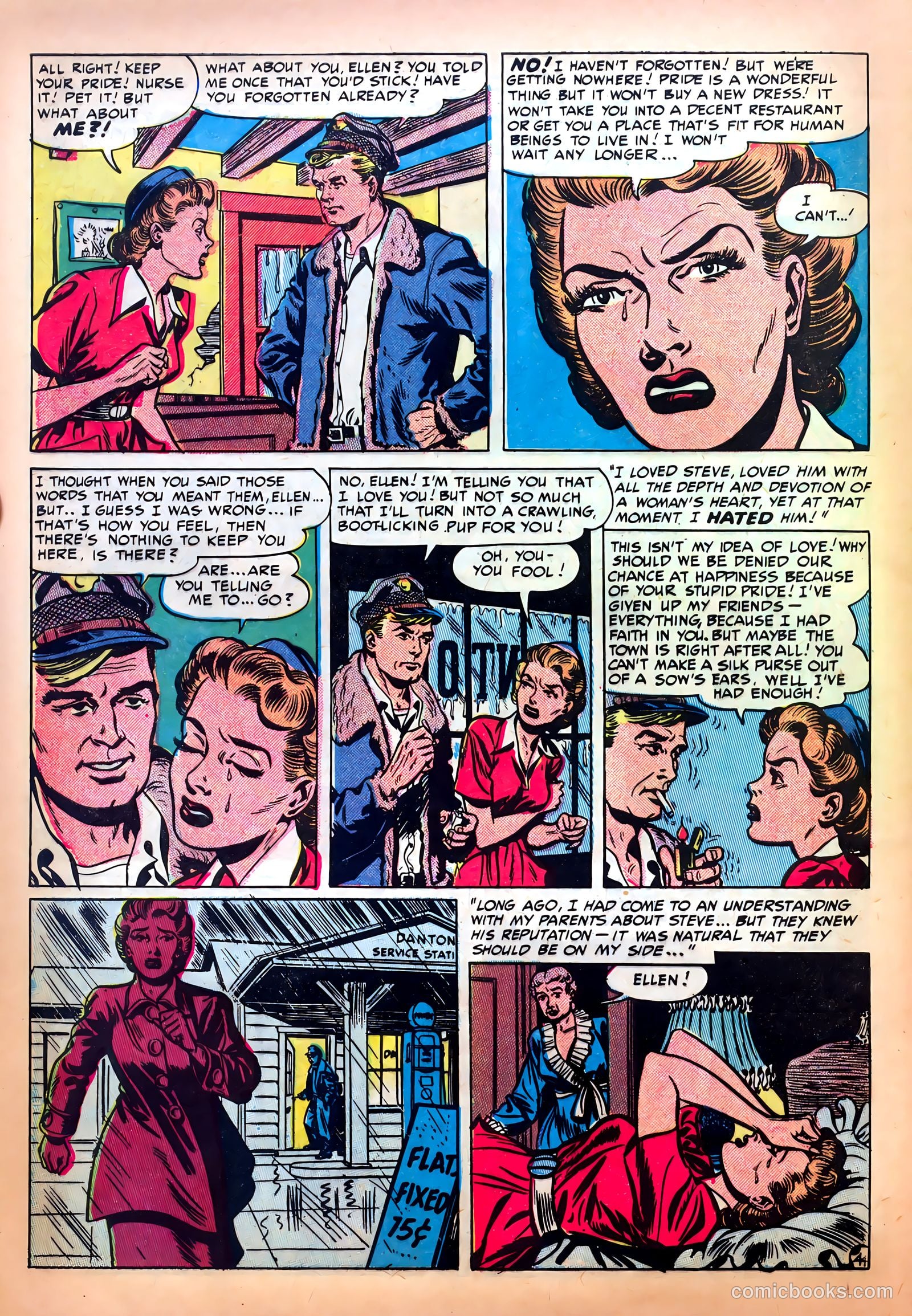 Romantic Confessions #5 (1950) — page 42 of 52