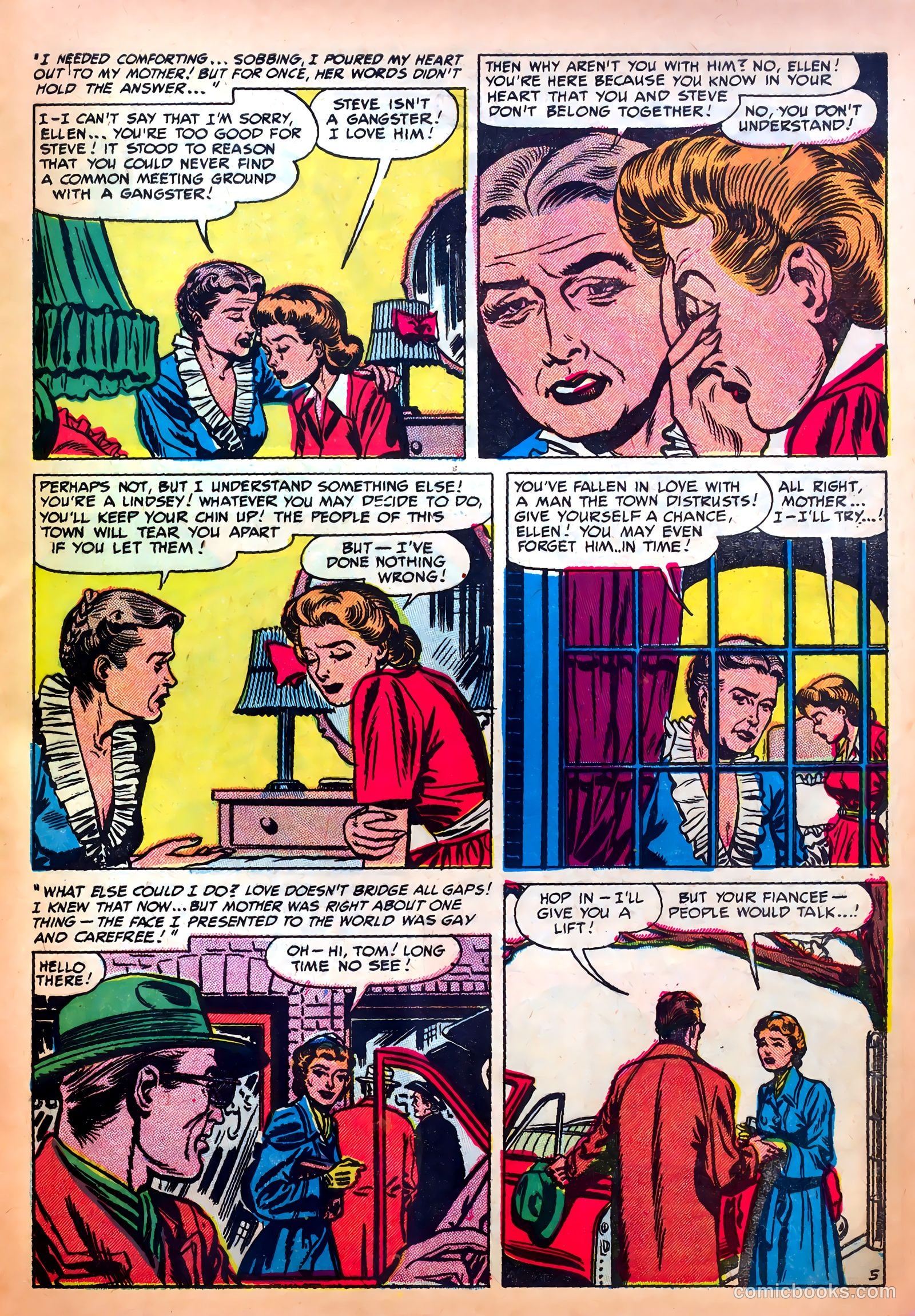 Romantic Confessions #5 (1950) — page 43 of 52