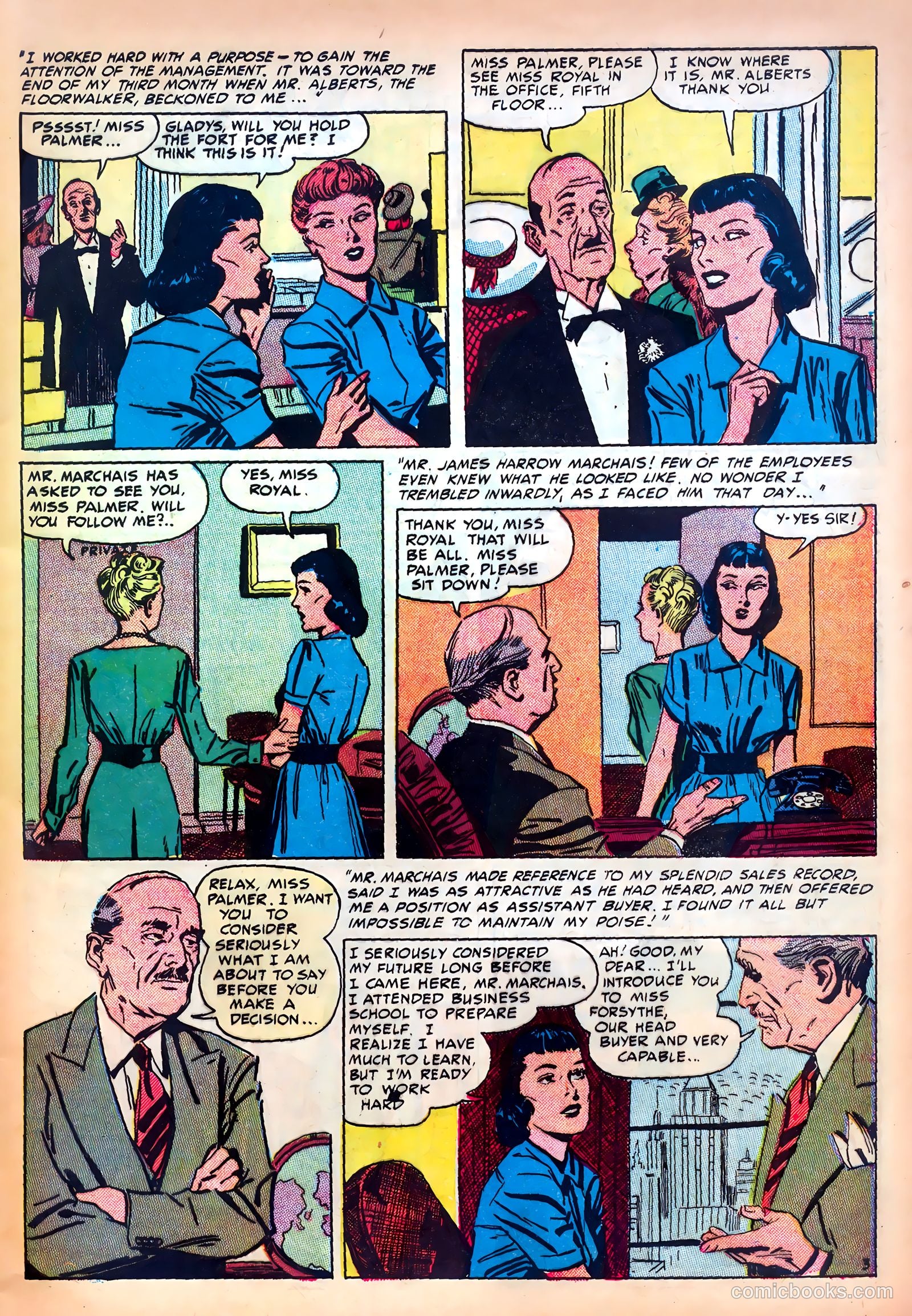 Romantic Confessions #6 (1950) — page 5 of 52