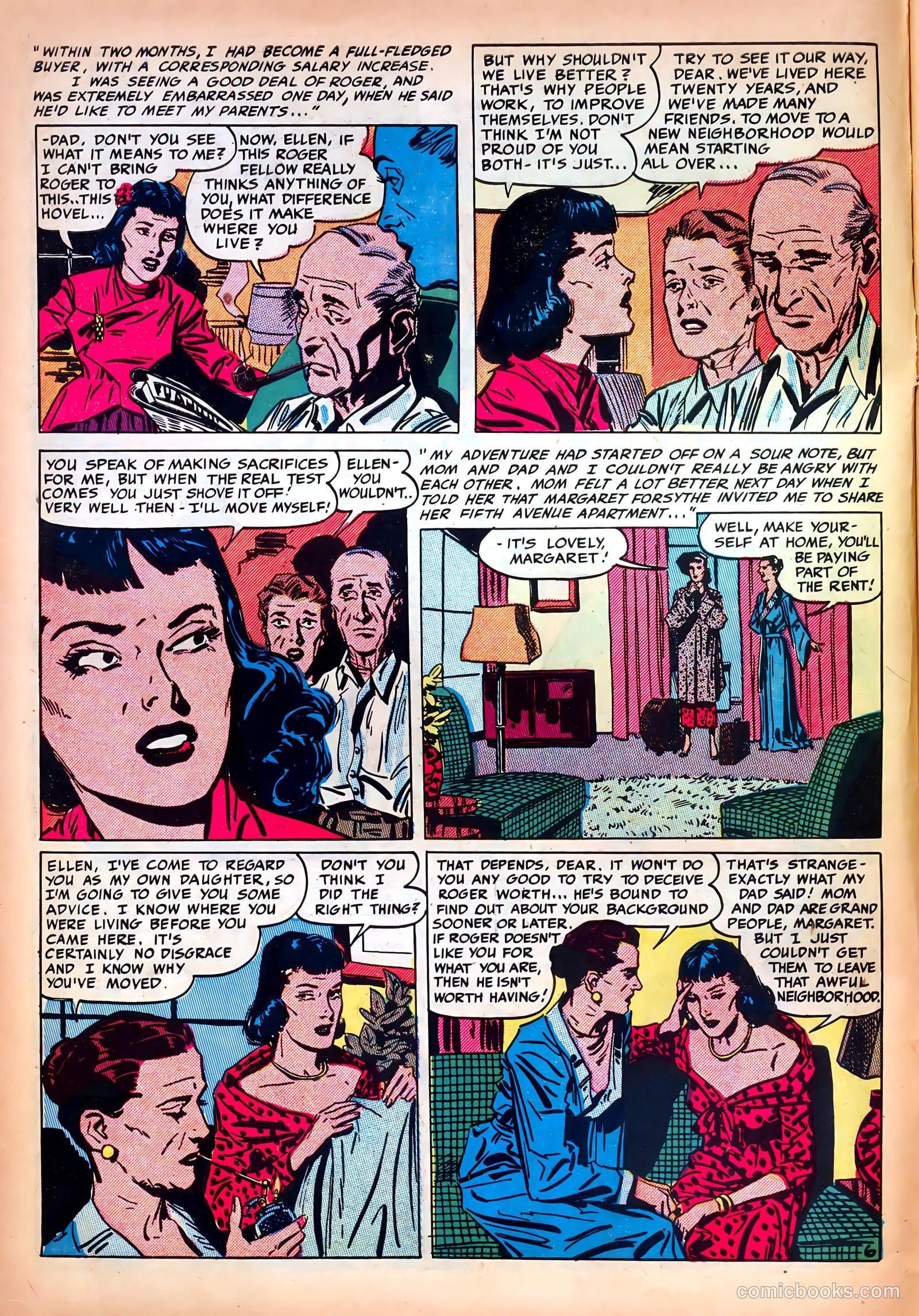 Romantic Confessions #6 (1950) — page 8 of 52