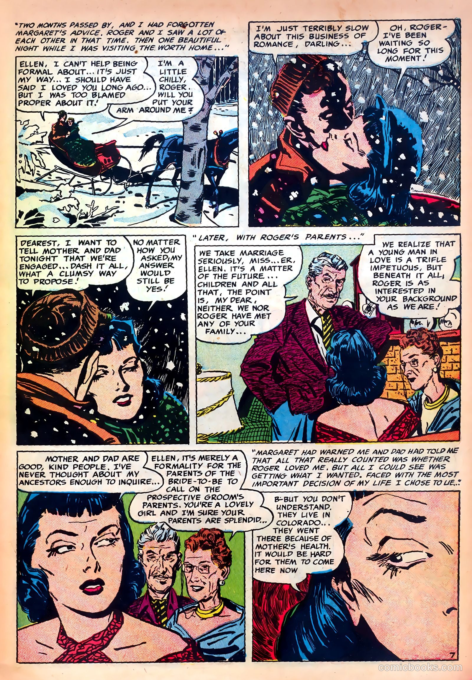 Romantic Confessions #6 (1950) — page 9 of 52