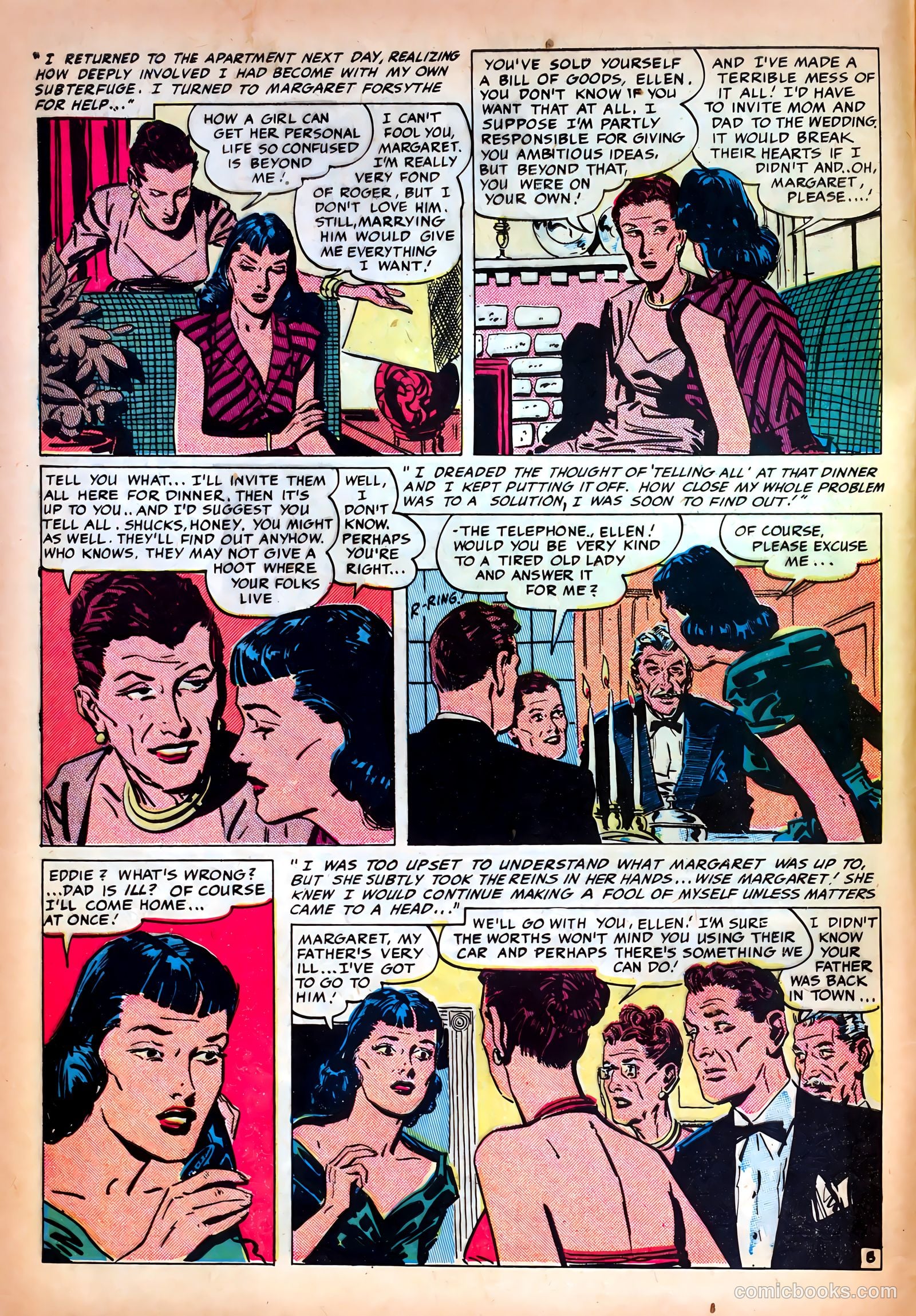 Romantic Confessions #6 (1950) — page 10 of 52