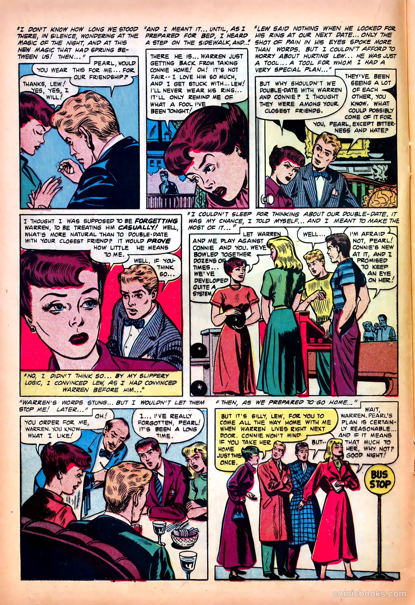 Romantic Confessions #6 (1950) — page 16 of 52