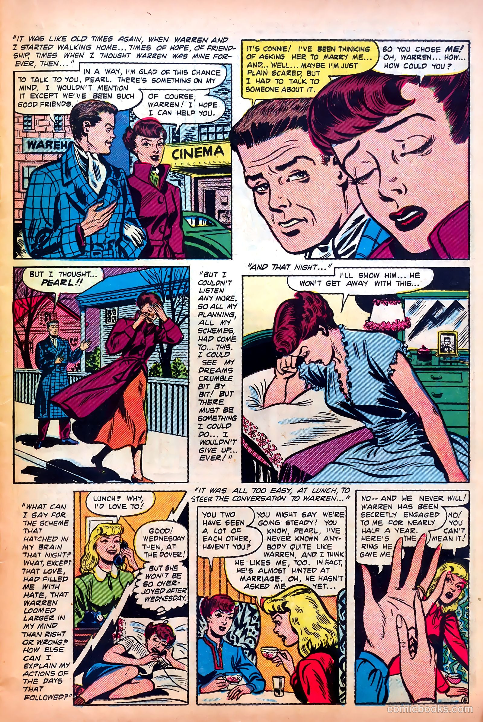 Romantic Confessions #6 (1950) — page 17 of 52