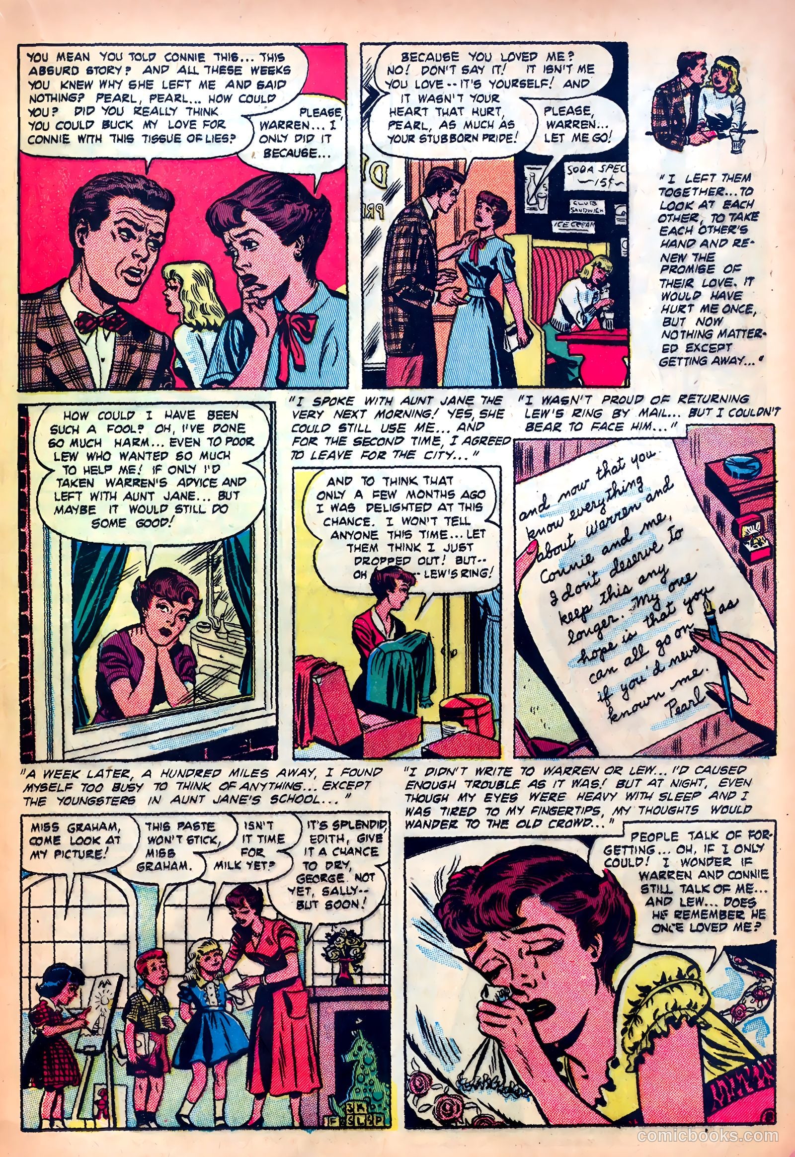 Romantic Confessions #6 (1950) — page 19 of 52