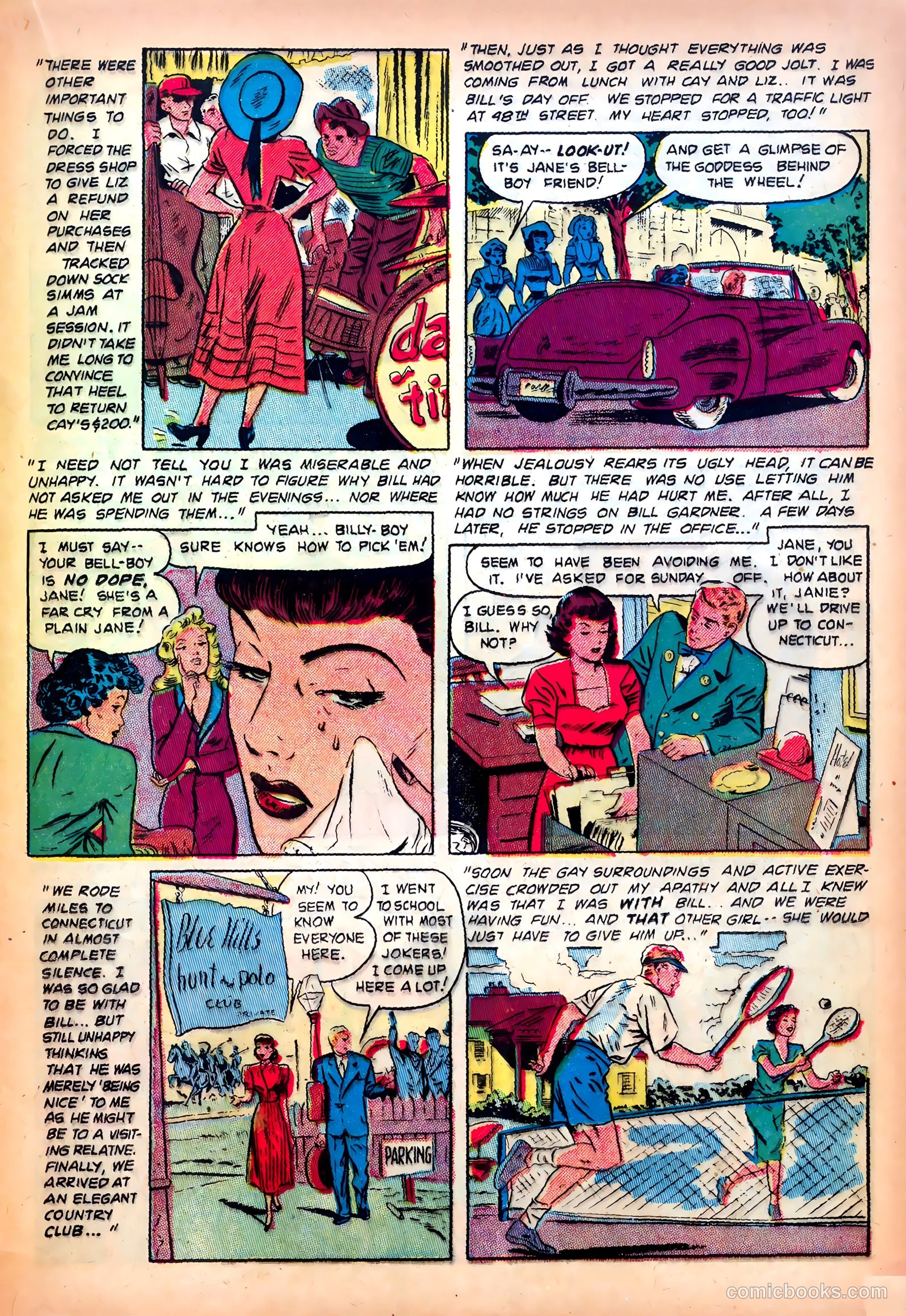 Romantic Confessions #6 (1950) — page 31 of 52