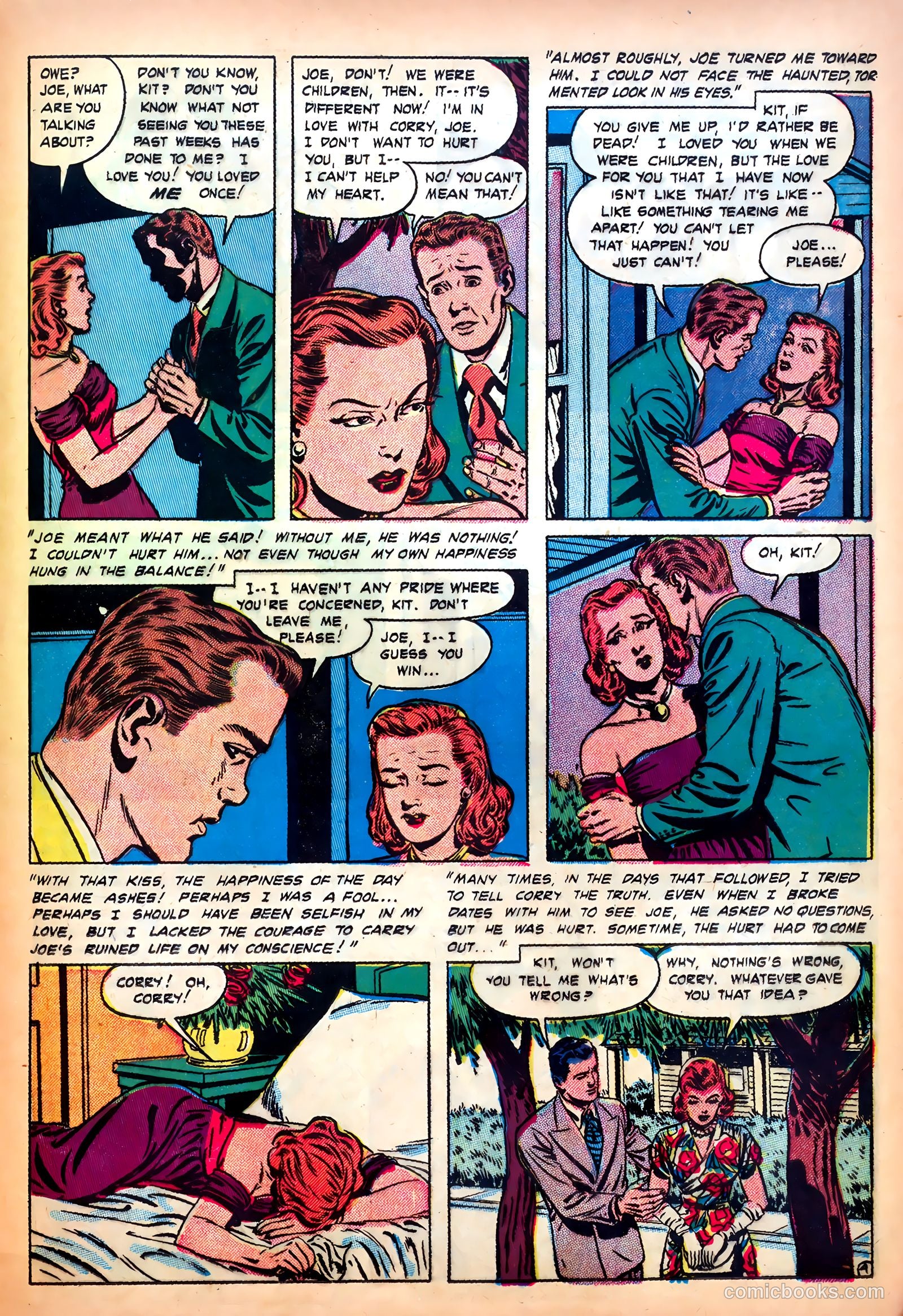 Romantic Confessions #6 (1950) — page 37 of 52