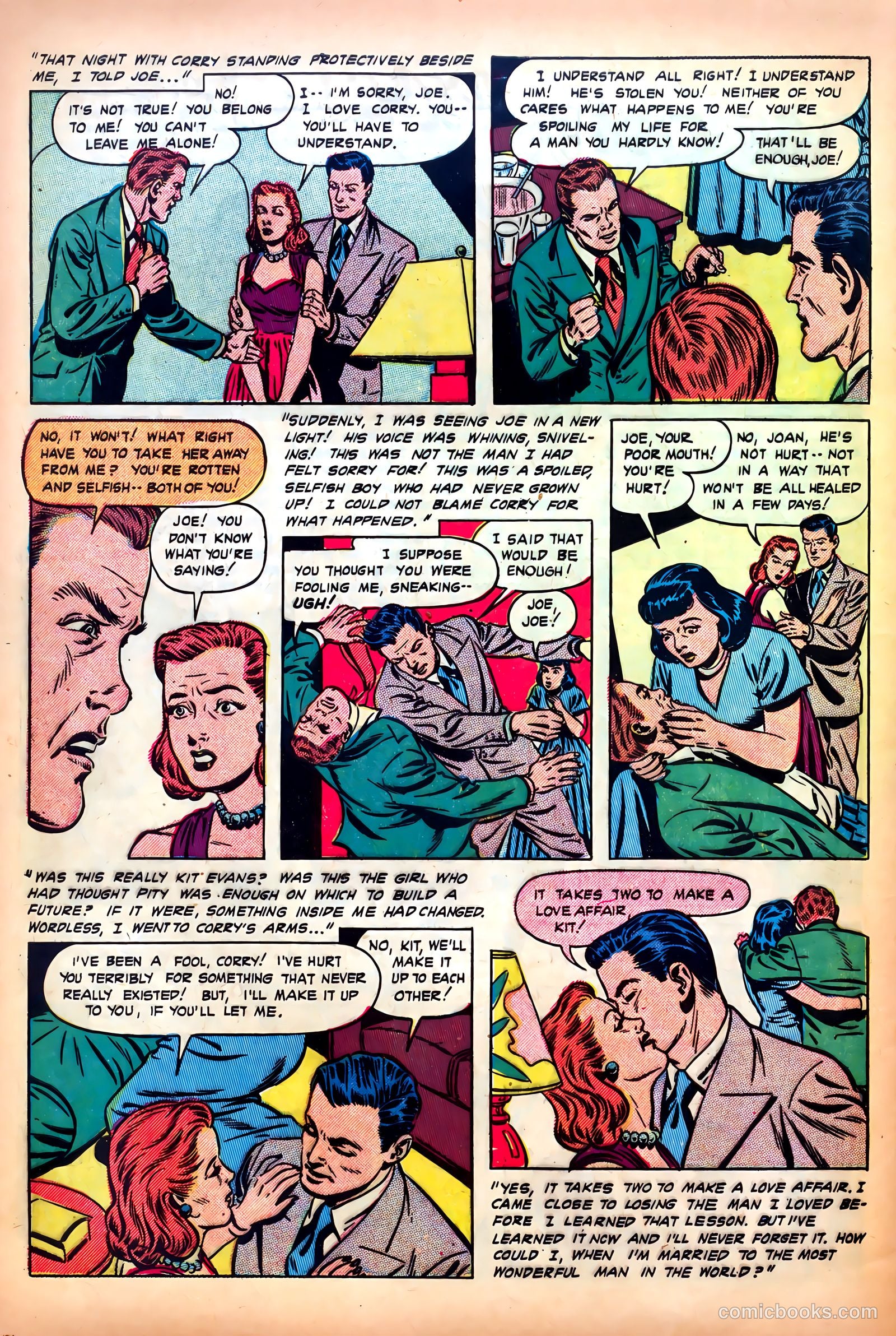 Romantic Confessions #6 (1950) — page 40 of 52
