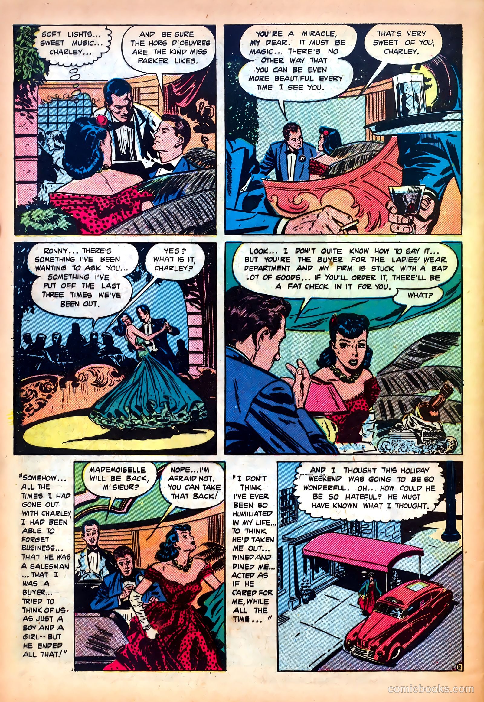 Romantic Confessions #6 (1950) — page 42 of 52