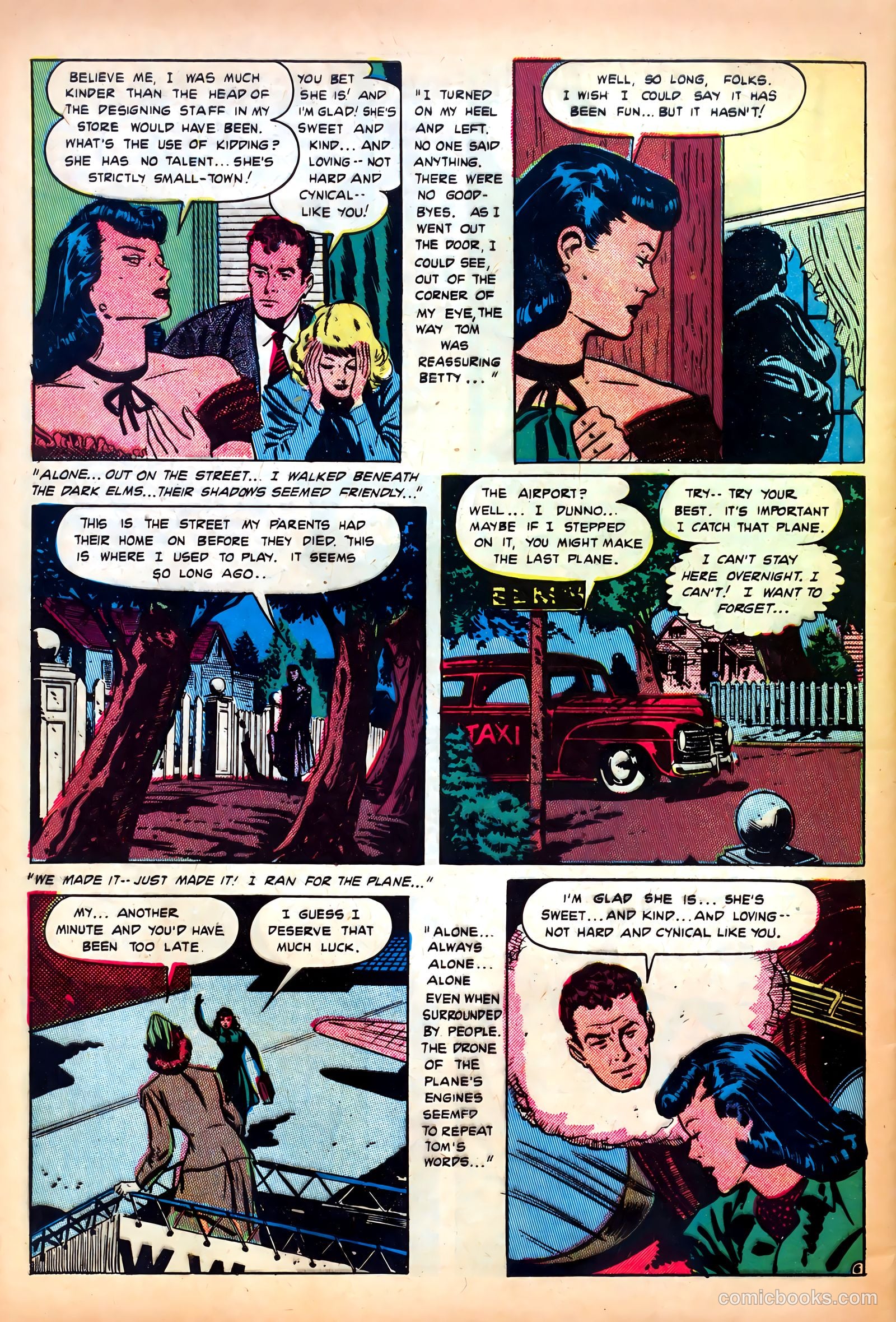 Romantic Confessions #6 (1950) — page 46 of 52