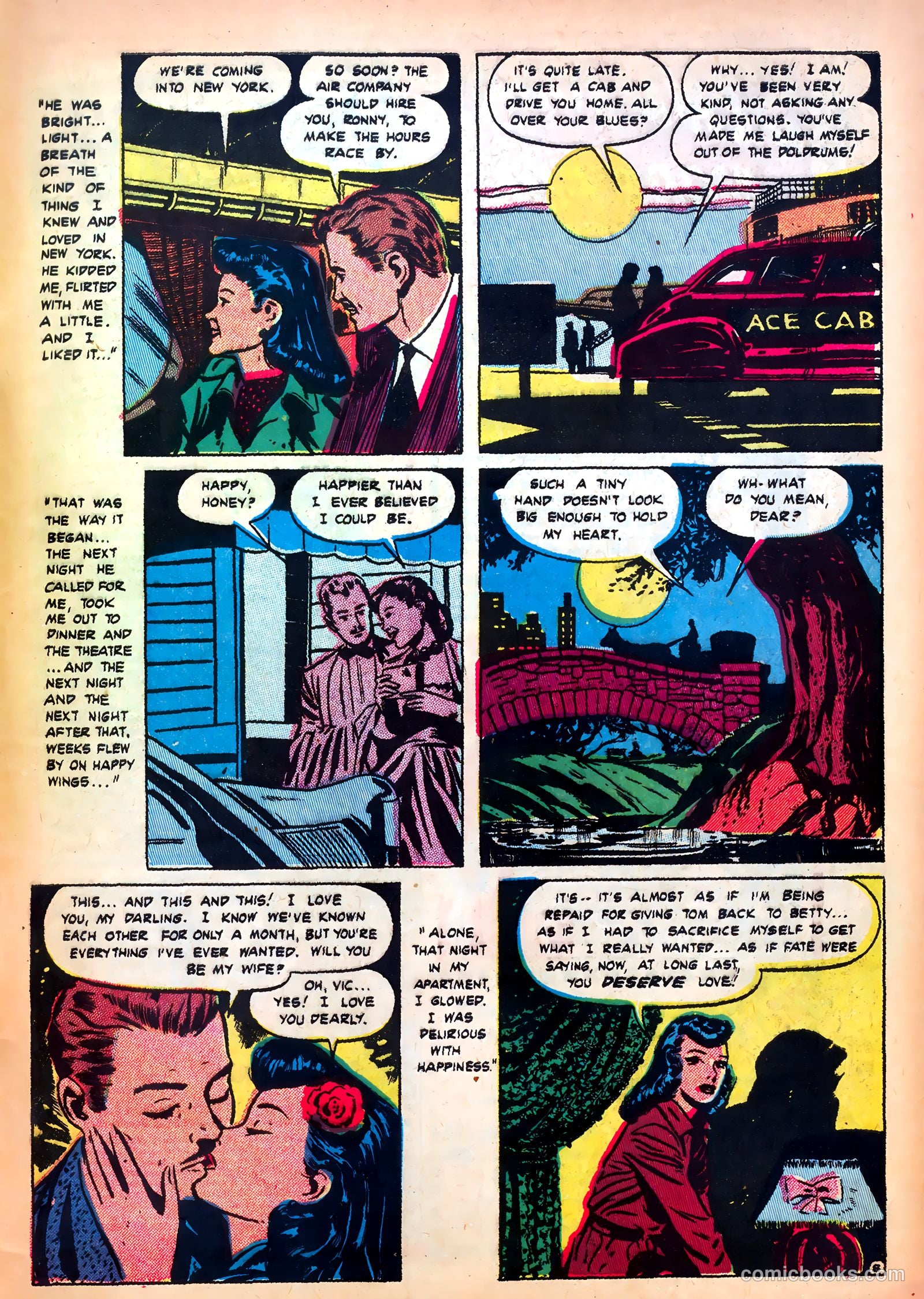 Romantic Confessions #6 (1950) — page 49 of 52