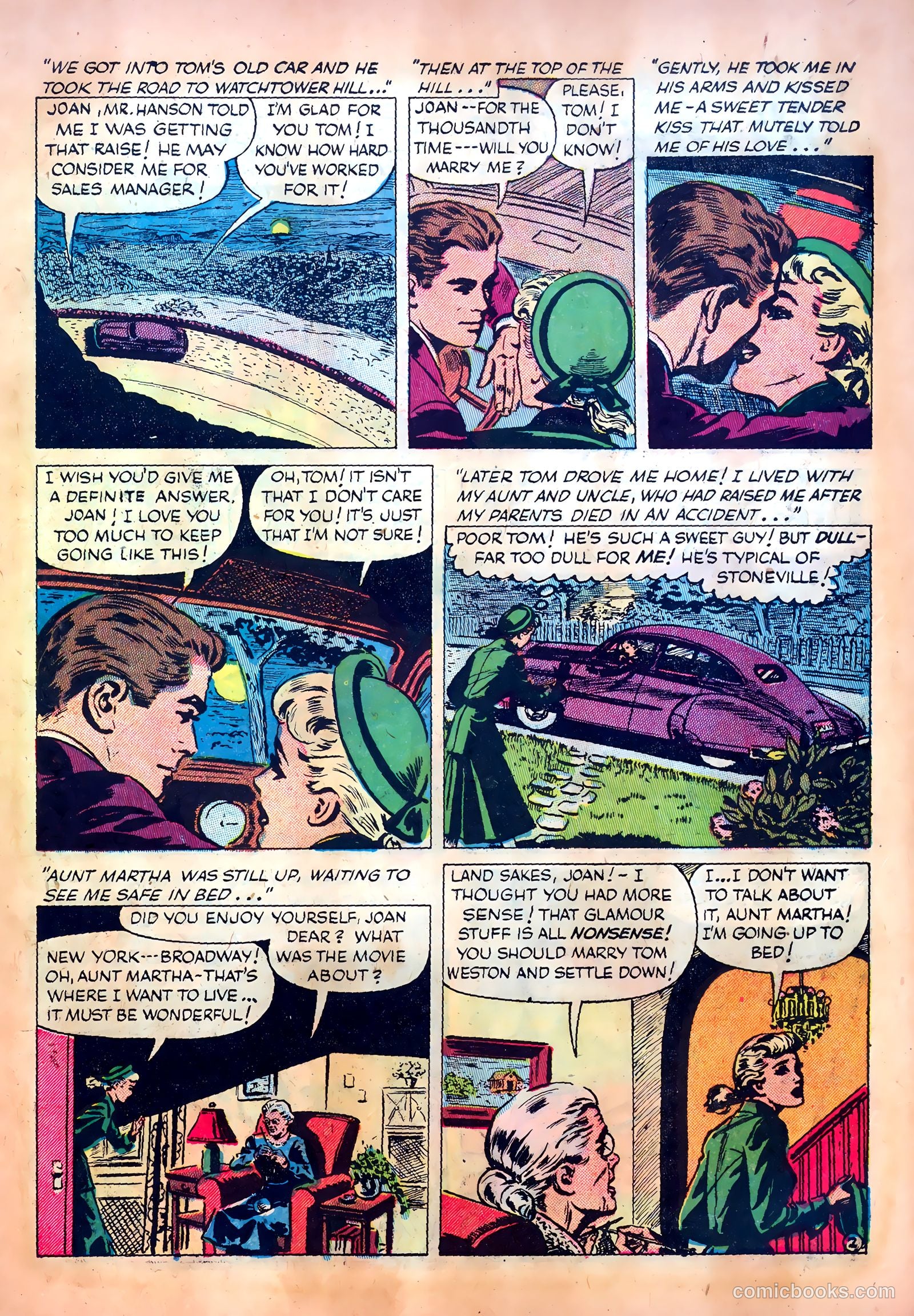 Romantic Confessions #7 (1952) — page 11 of 36