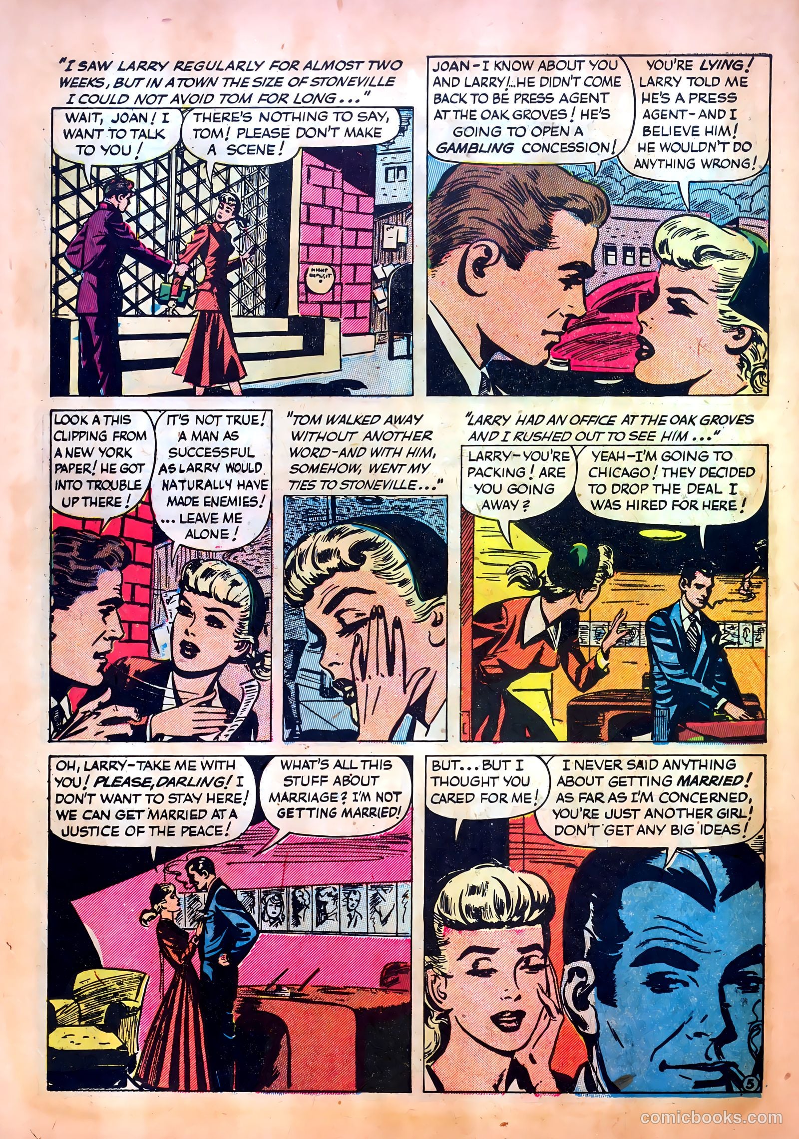 Romantic Confessions #7 (1952) — page 14 of 36