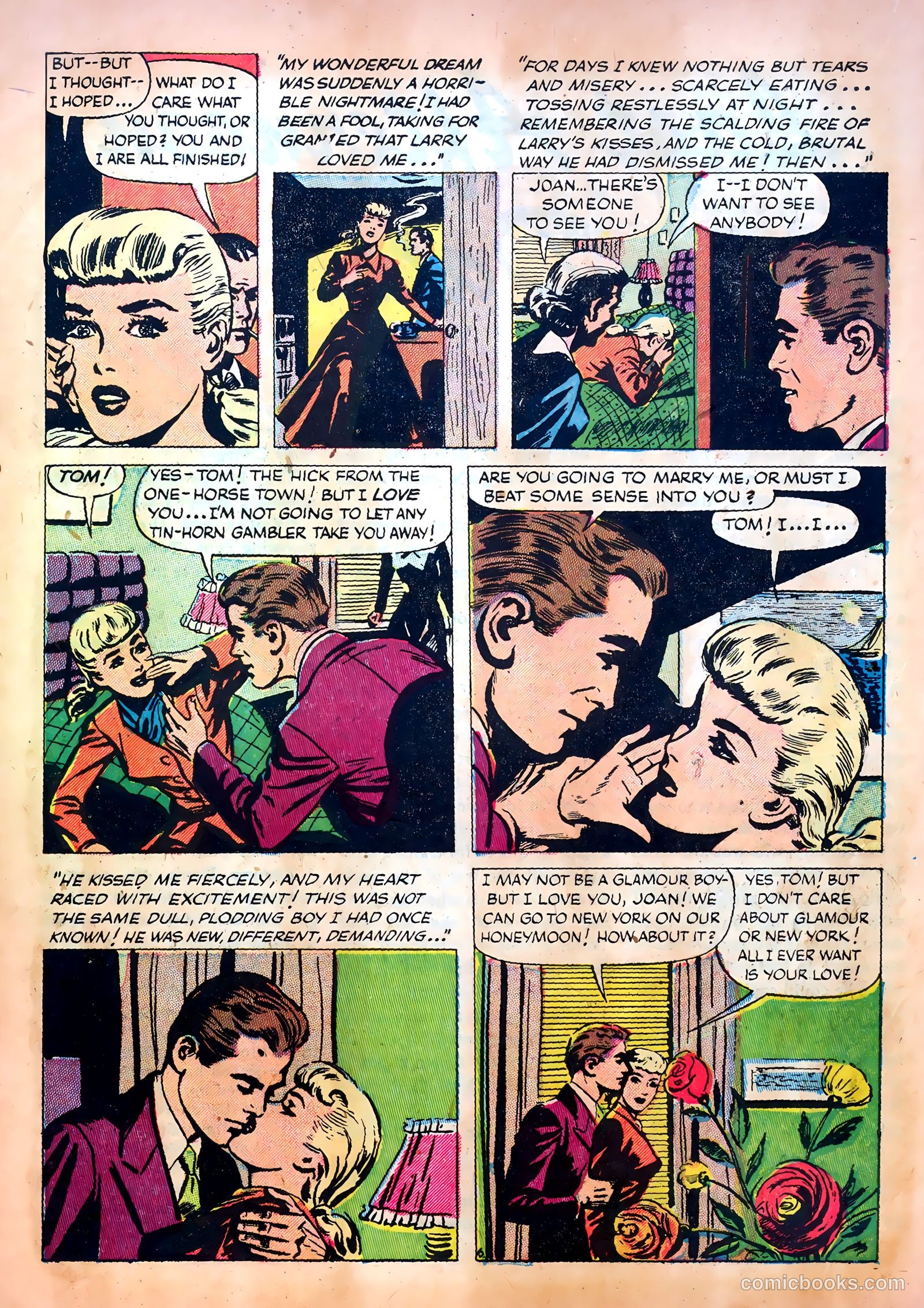 Romantic Confessions #7 (1952) — page 15 of 36