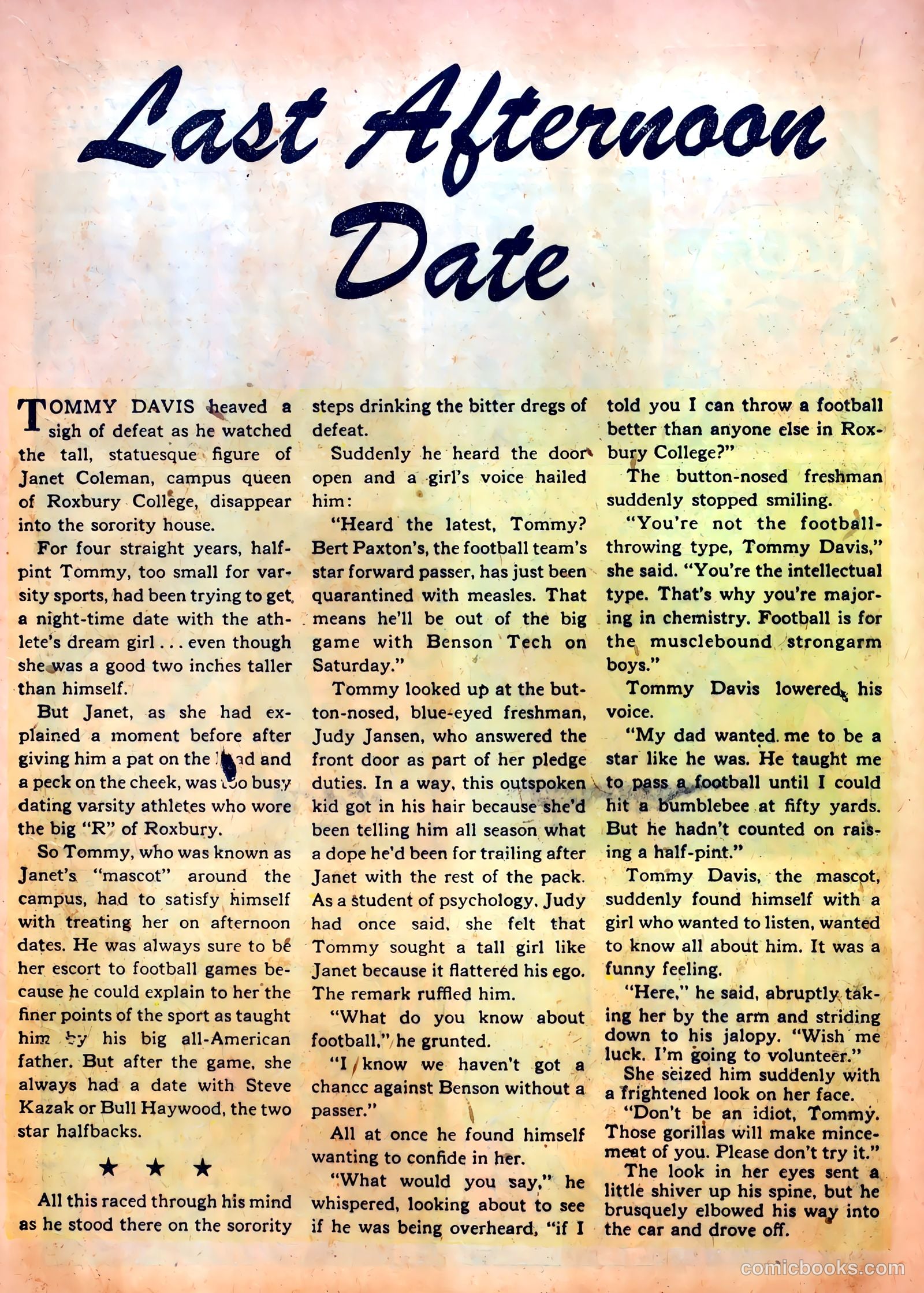 Romantic Confessions #7 (1952) — page 16 of 36