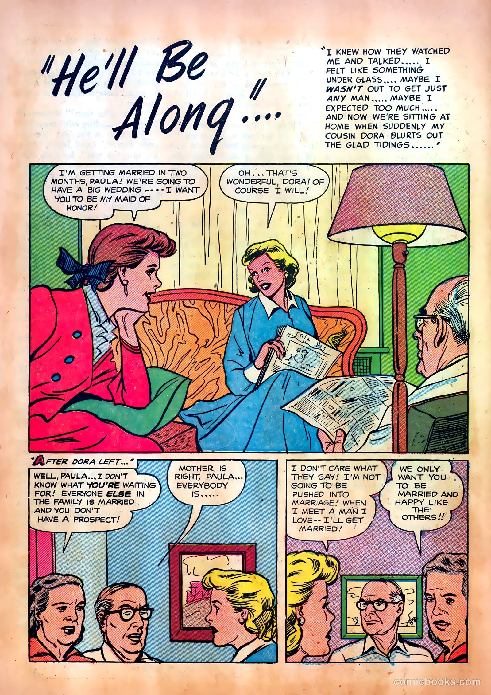 Romantic Confessions #7 (1952) — page 18 of 36