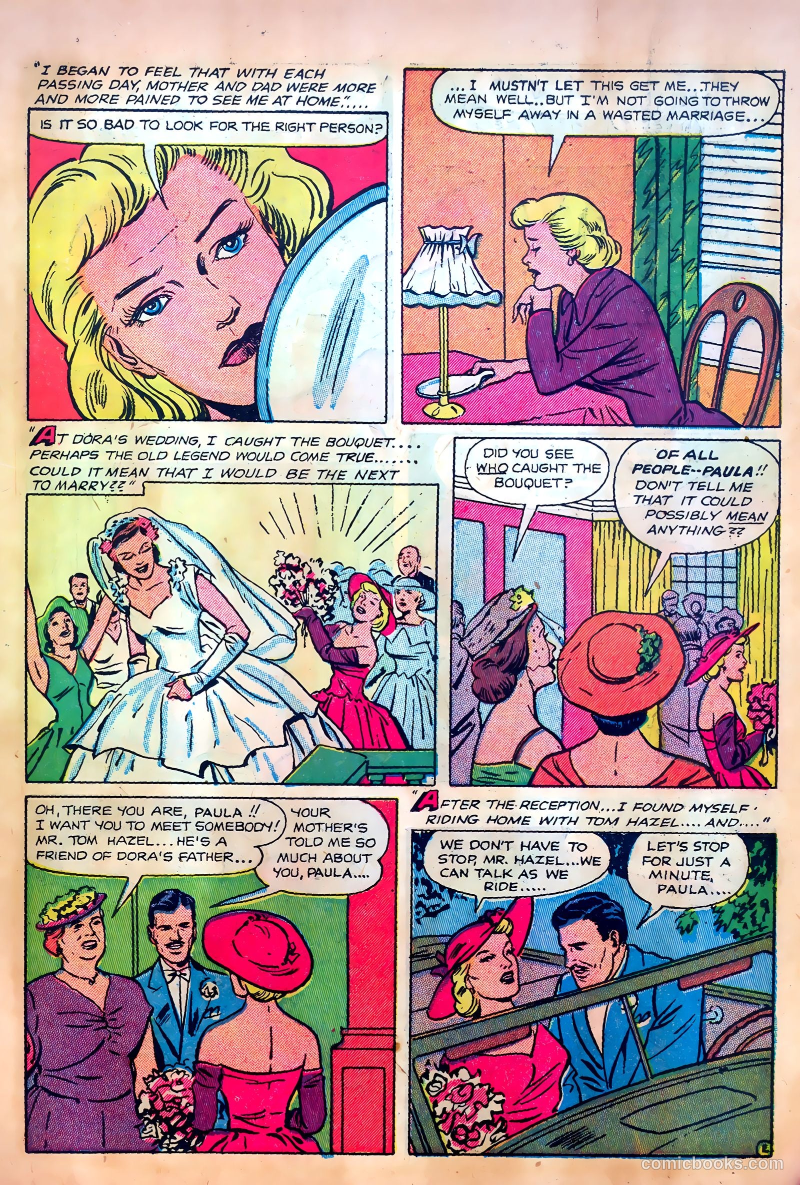 Romantic Confessions #7 (1952) — page 19 of 36
