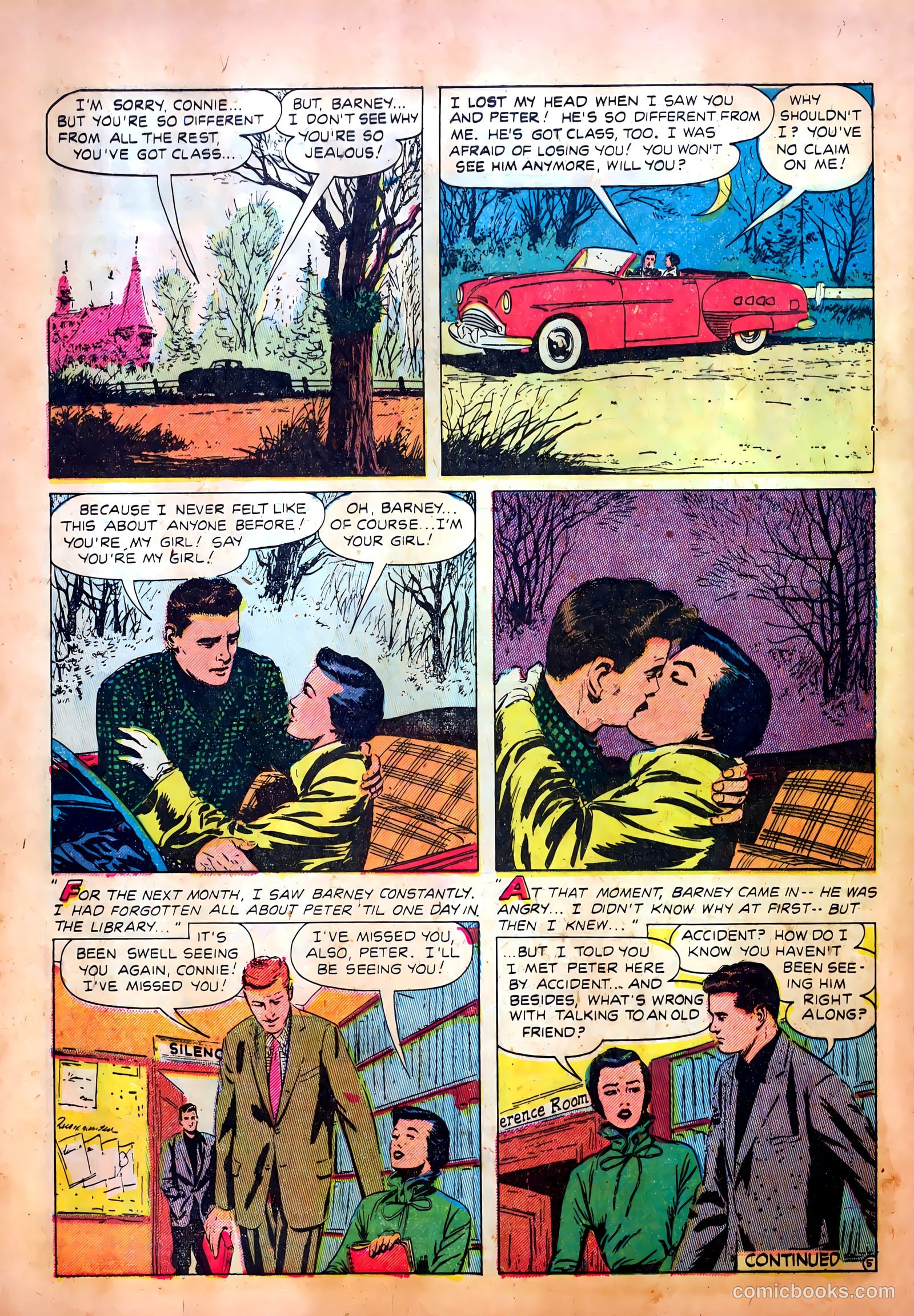Romantic Confessions #7 (1952) — page 28 of 36