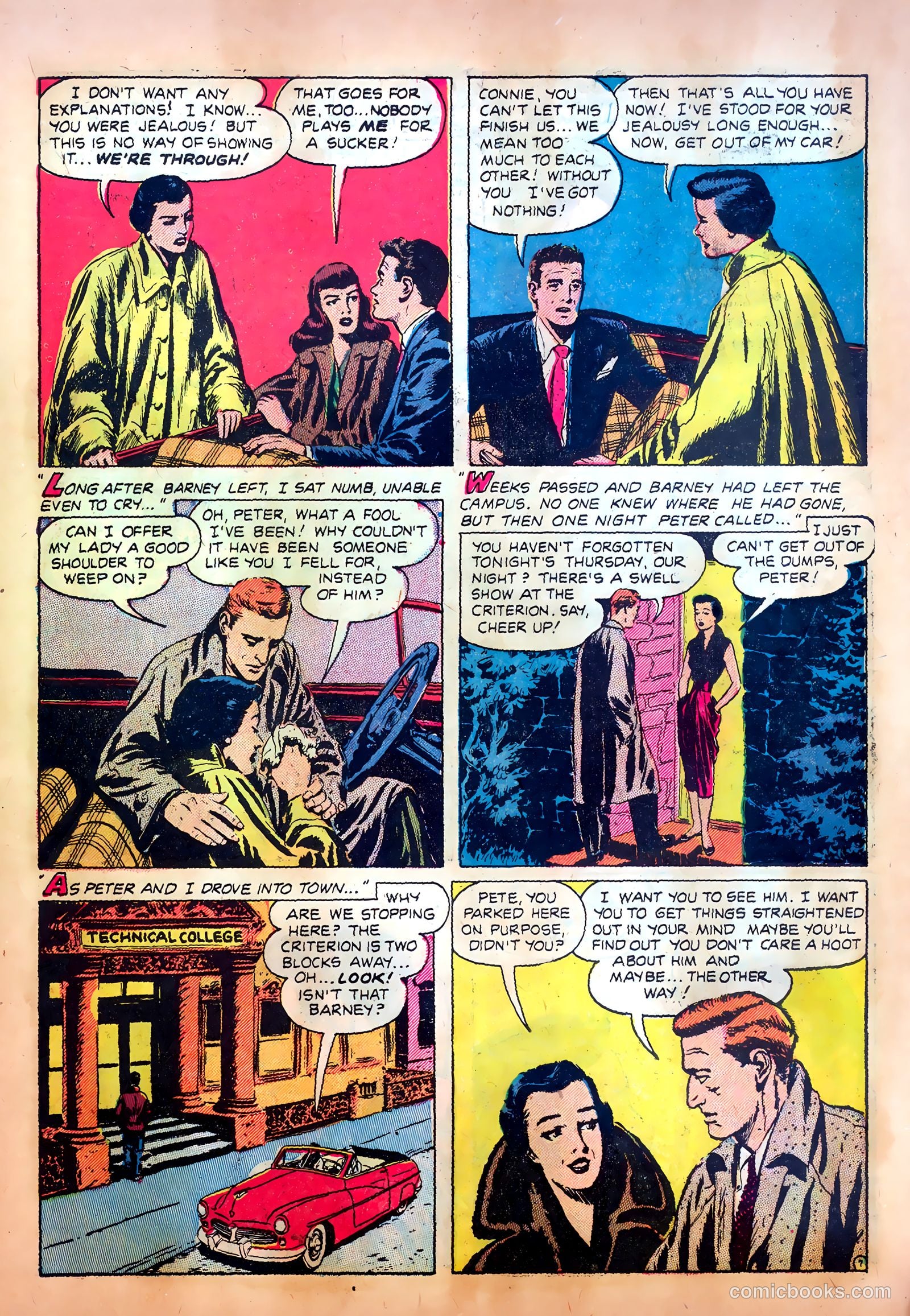 Romantic Confessions #7 (1952) — page 31 of 36