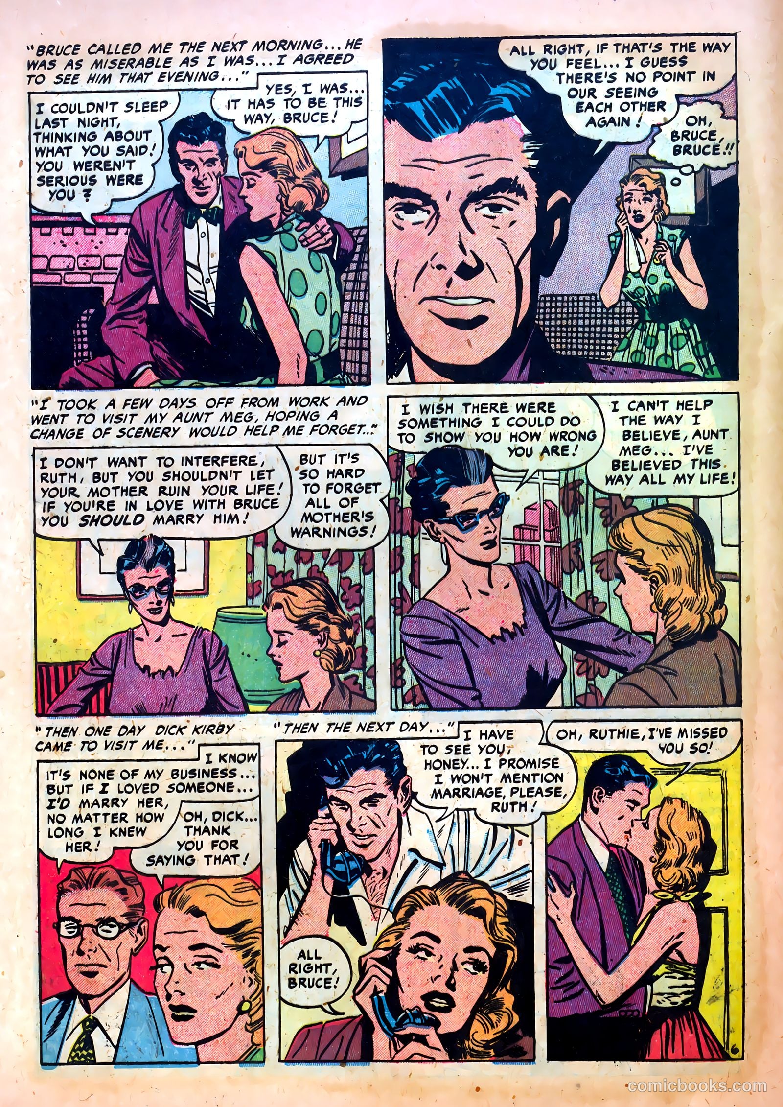 Romantic Confessions #8 (1950) — page 8 of 36