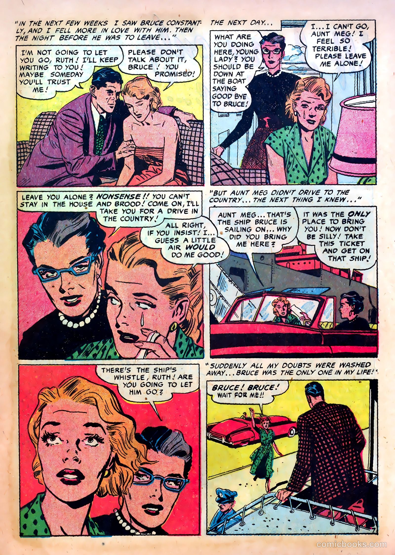 Romantic Confessions #8 (1950) — page 9 of 36