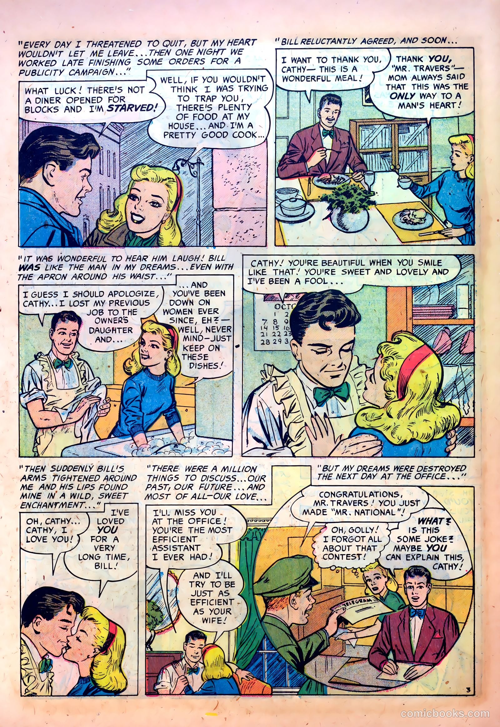 Romantic Confessions #8 (1950) — page 18 of 36