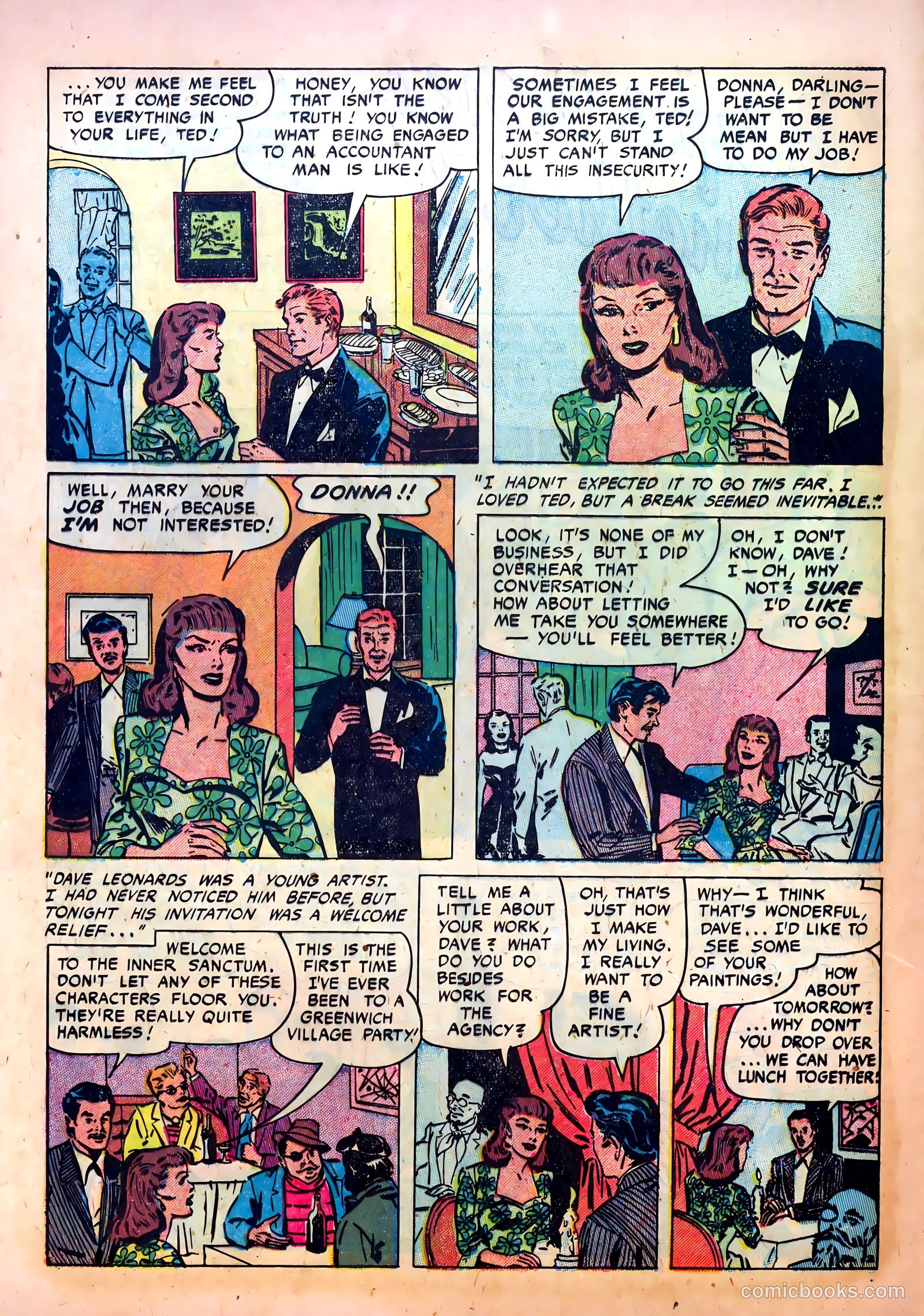 Romantic Confessions #8 (1950) — page 24 of 36