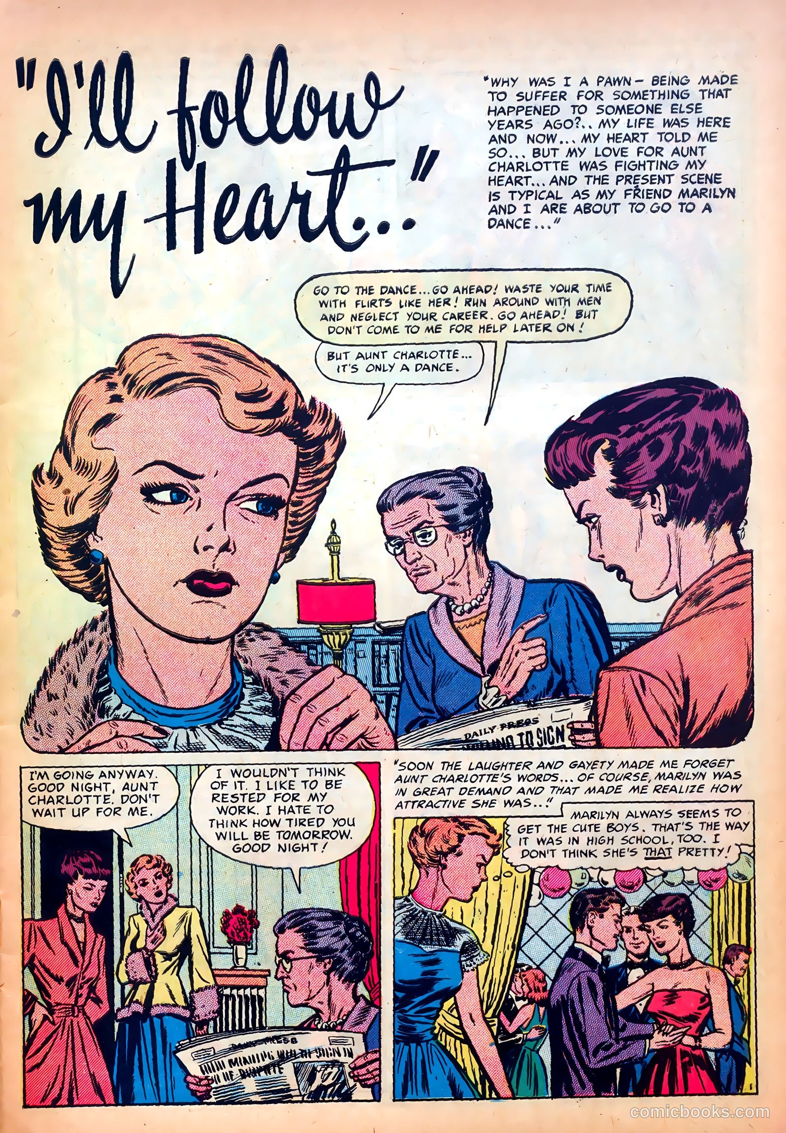 Romantic Confessions #9 (1952) — page 11 of 52