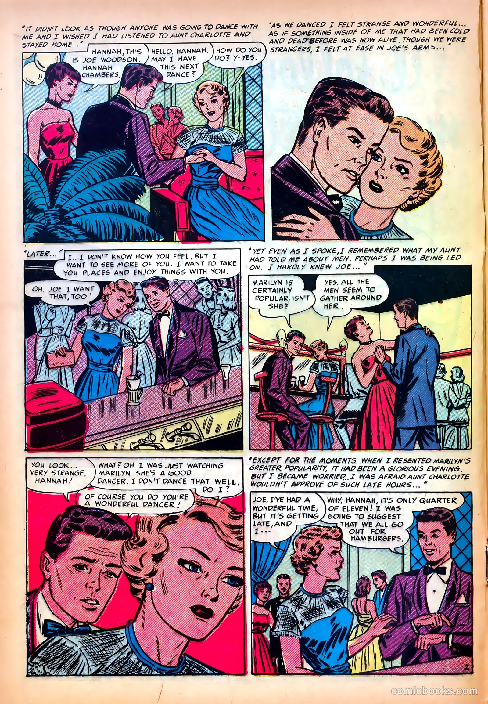 Romantic Confessions #9 (1952) — page 12 of 52