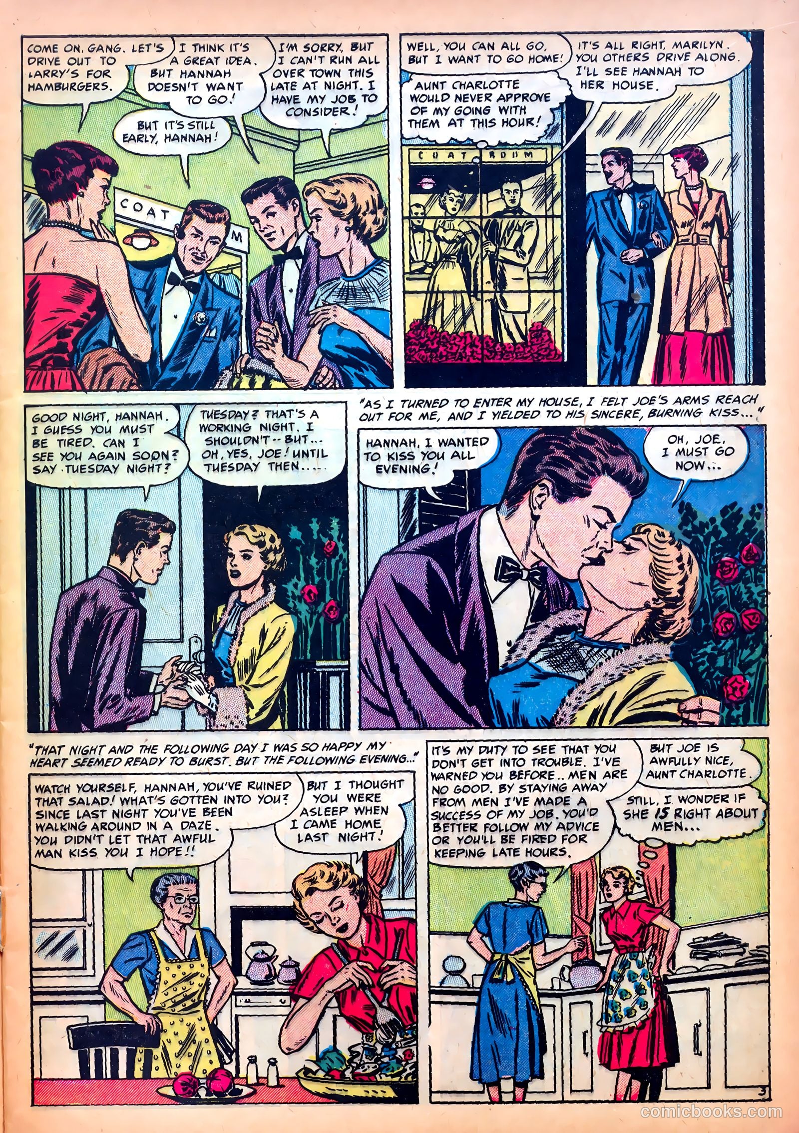 Romantic Confessions #9 (1952) — page 13 of 52