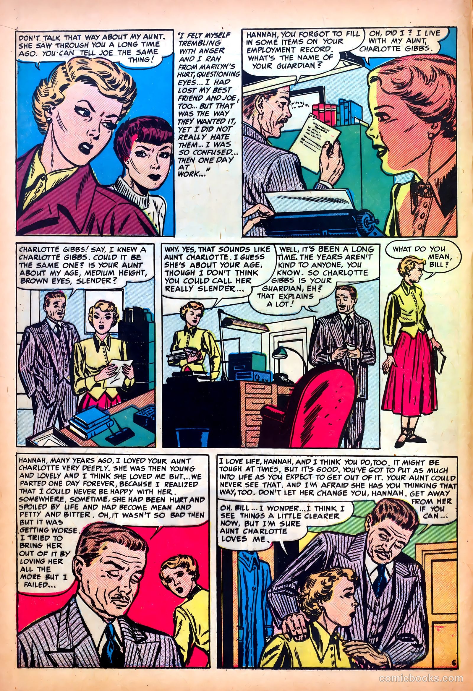 Romantic Confessions #9 (1952) — page 16 of 52
